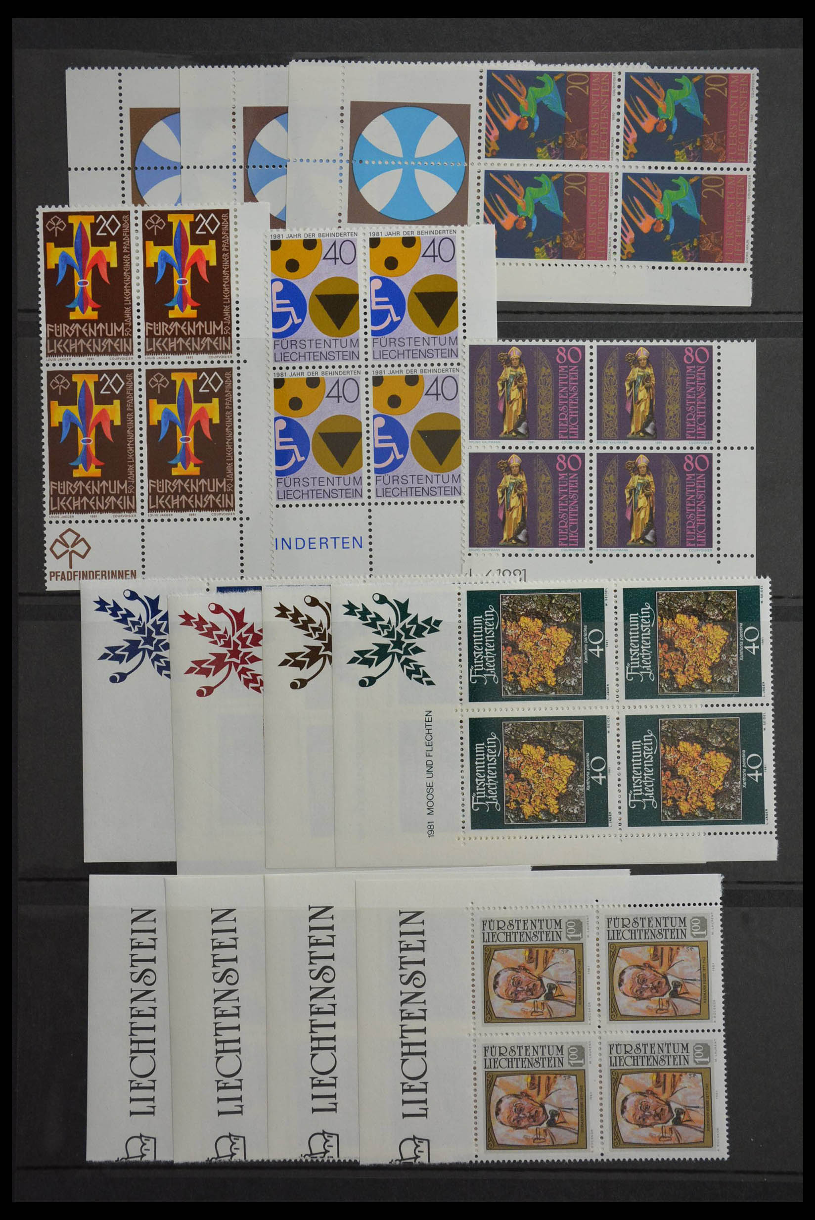 28481 028 - 28481 Liechtenstein 1971-1982.