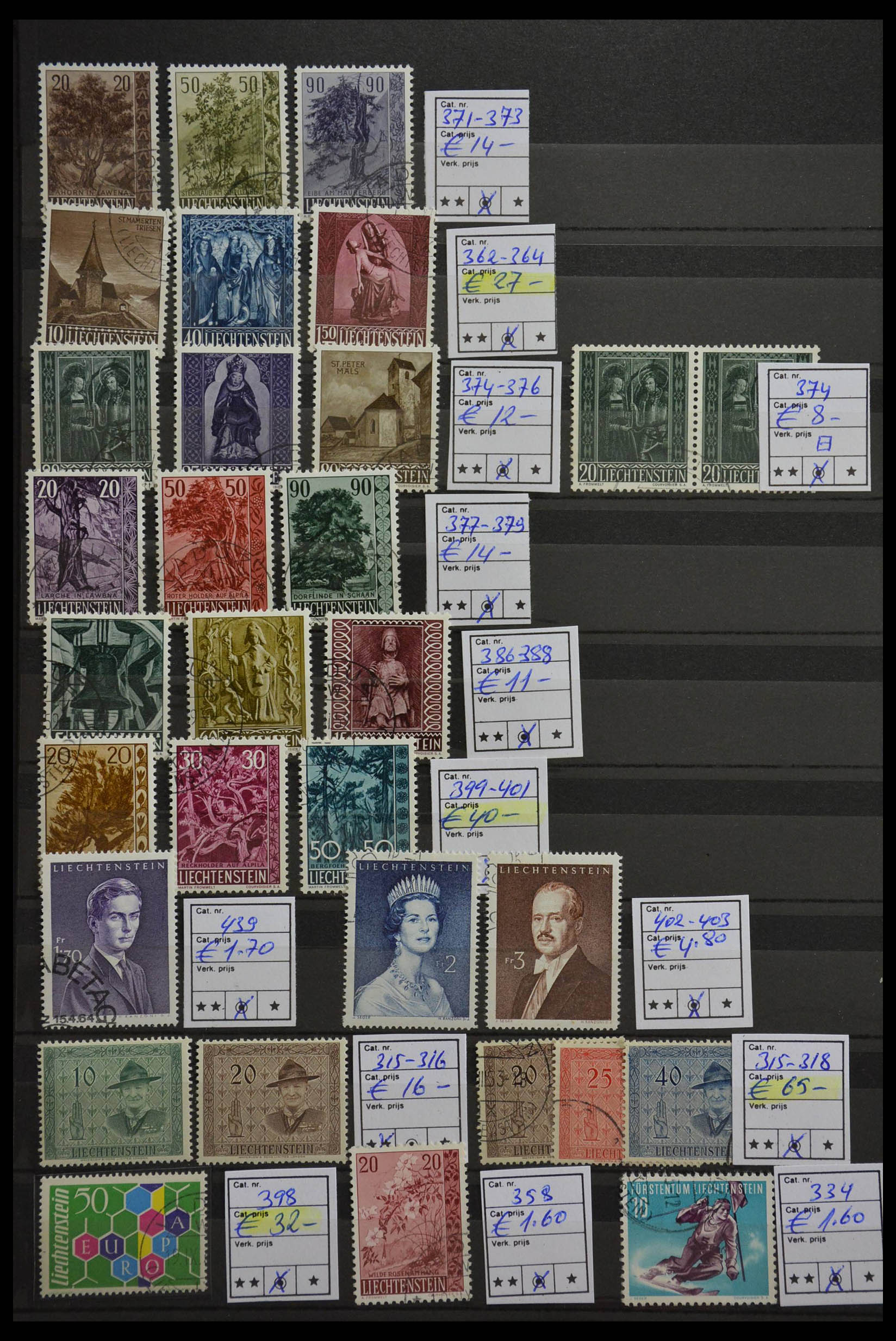 28482 004 - 28482 Liechtenstein 1943-1986.