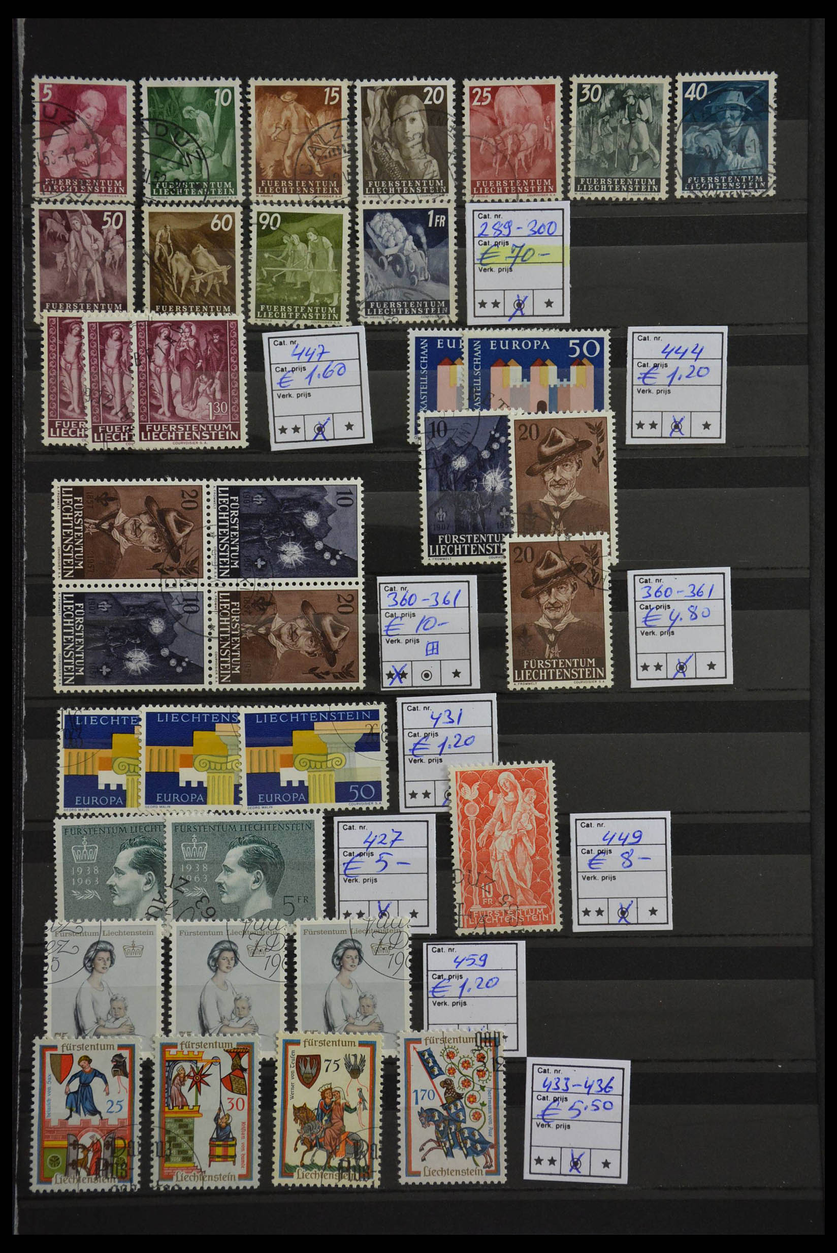 28482 007 - 28482 Liechtenstein 1943-1986.