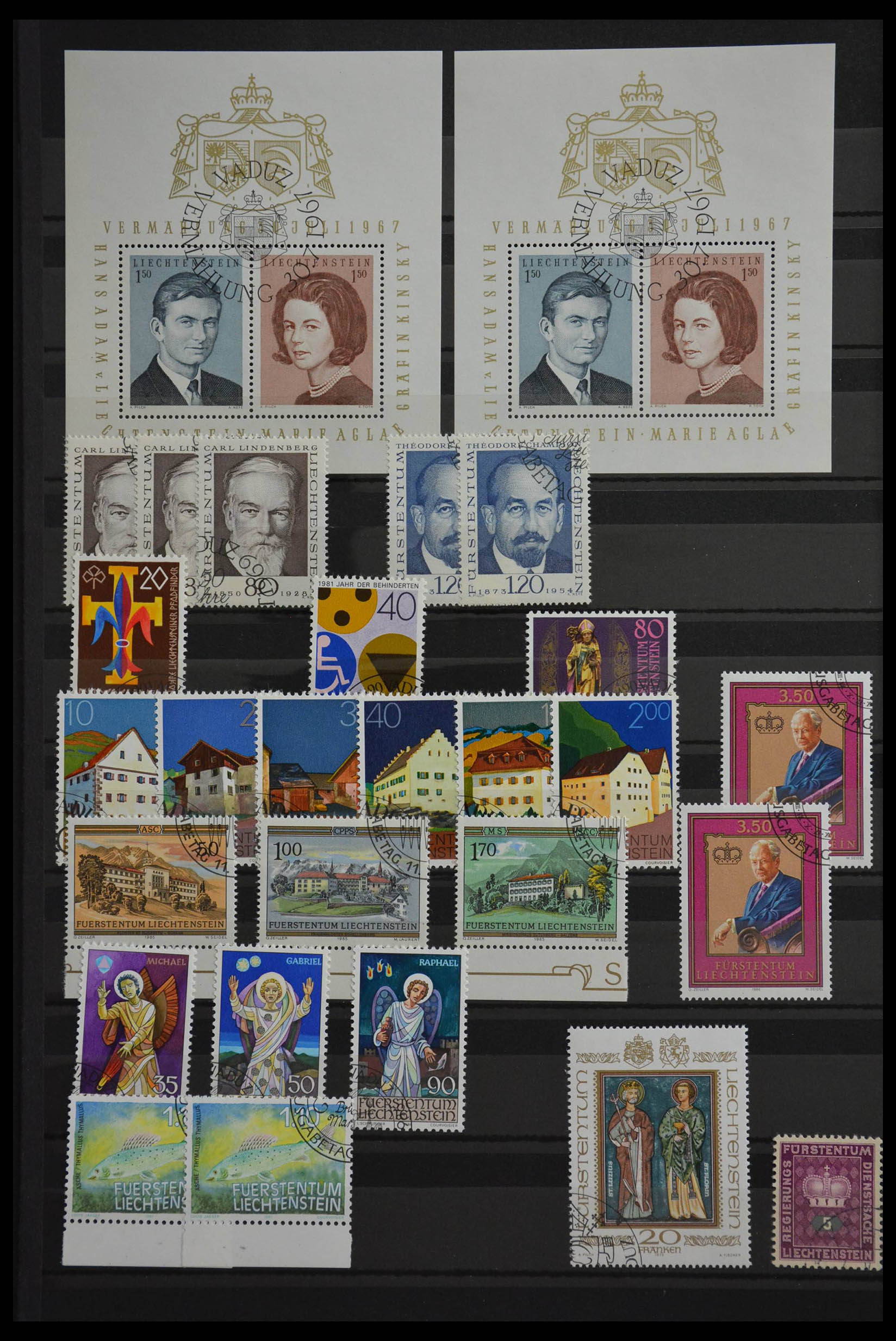 28482 016 - 28482 Liechtenstein 1943-1986.