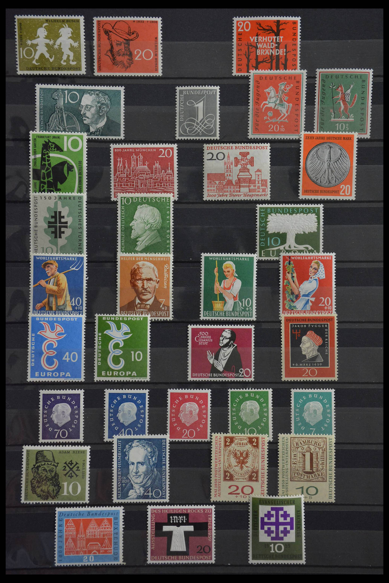 28485 001 - 28485 Bundespost 1958-1999.