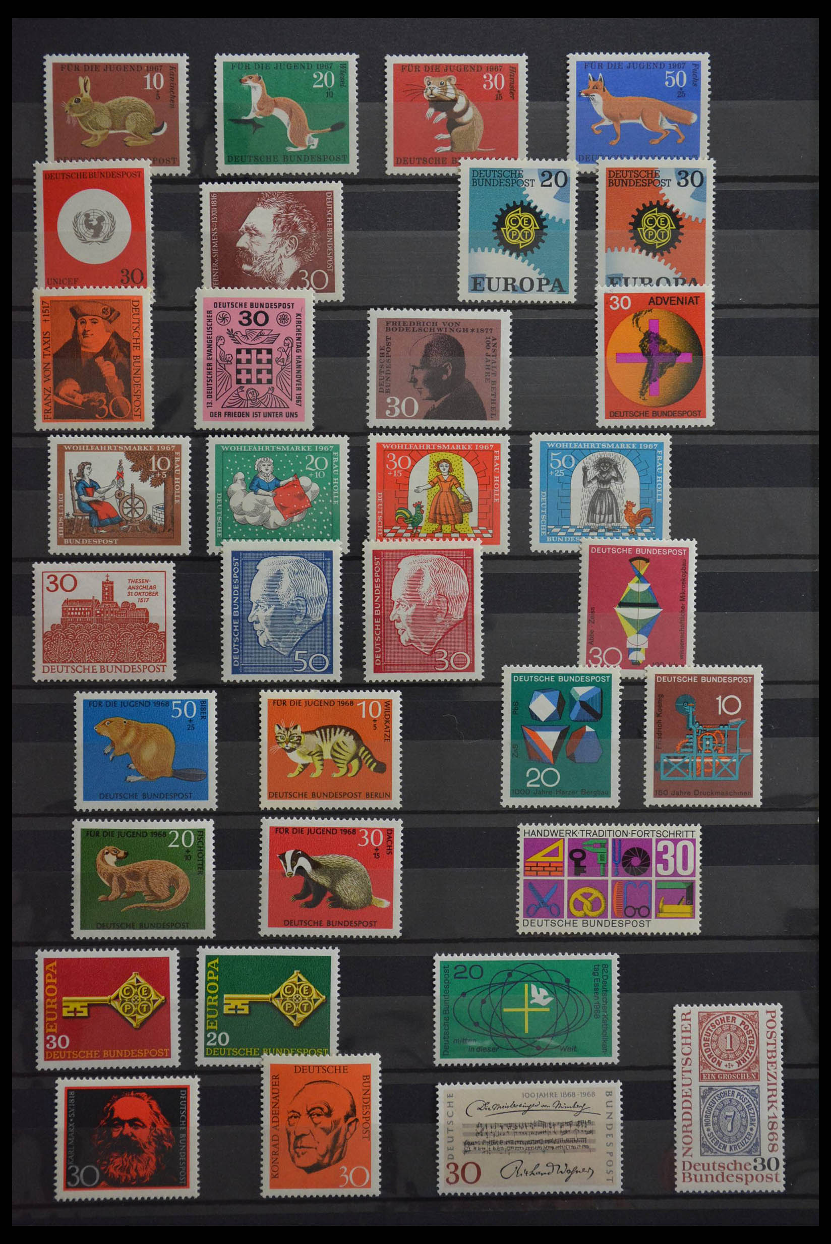 28485 008 - 28485 Bundespost 1958-1999.