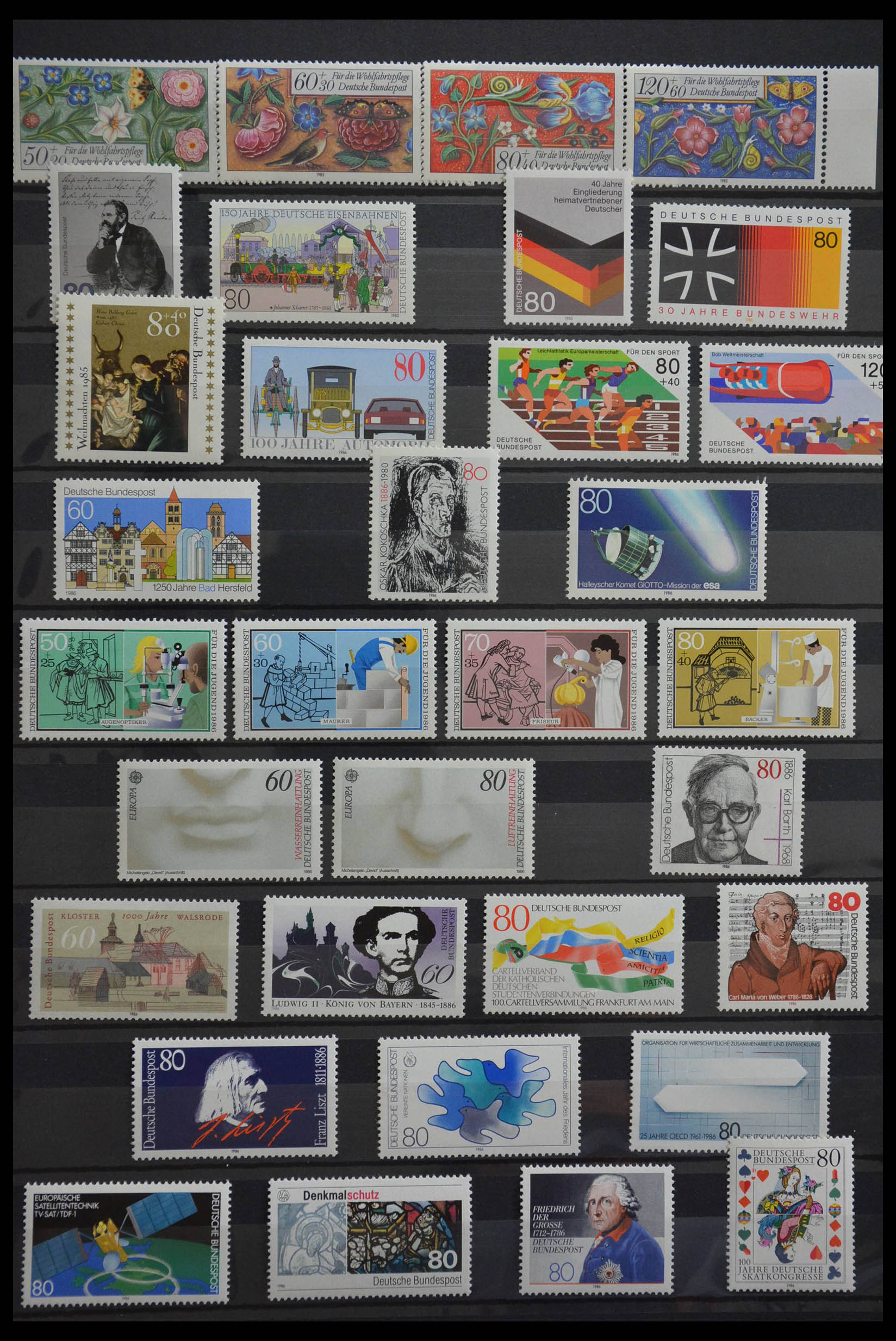 28485 032 - 28485 Bundespost 1958-1999.