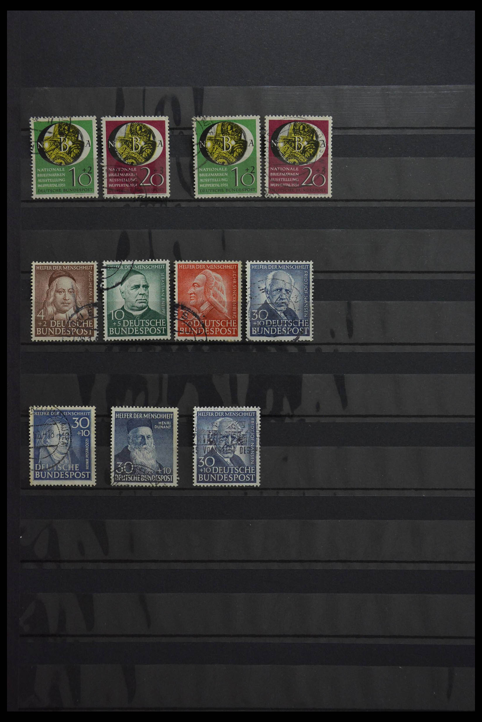 28488 002 - 28488 Bundespost 1949-1953. 28488 002 - 28488 Bundespost 1949-1953.