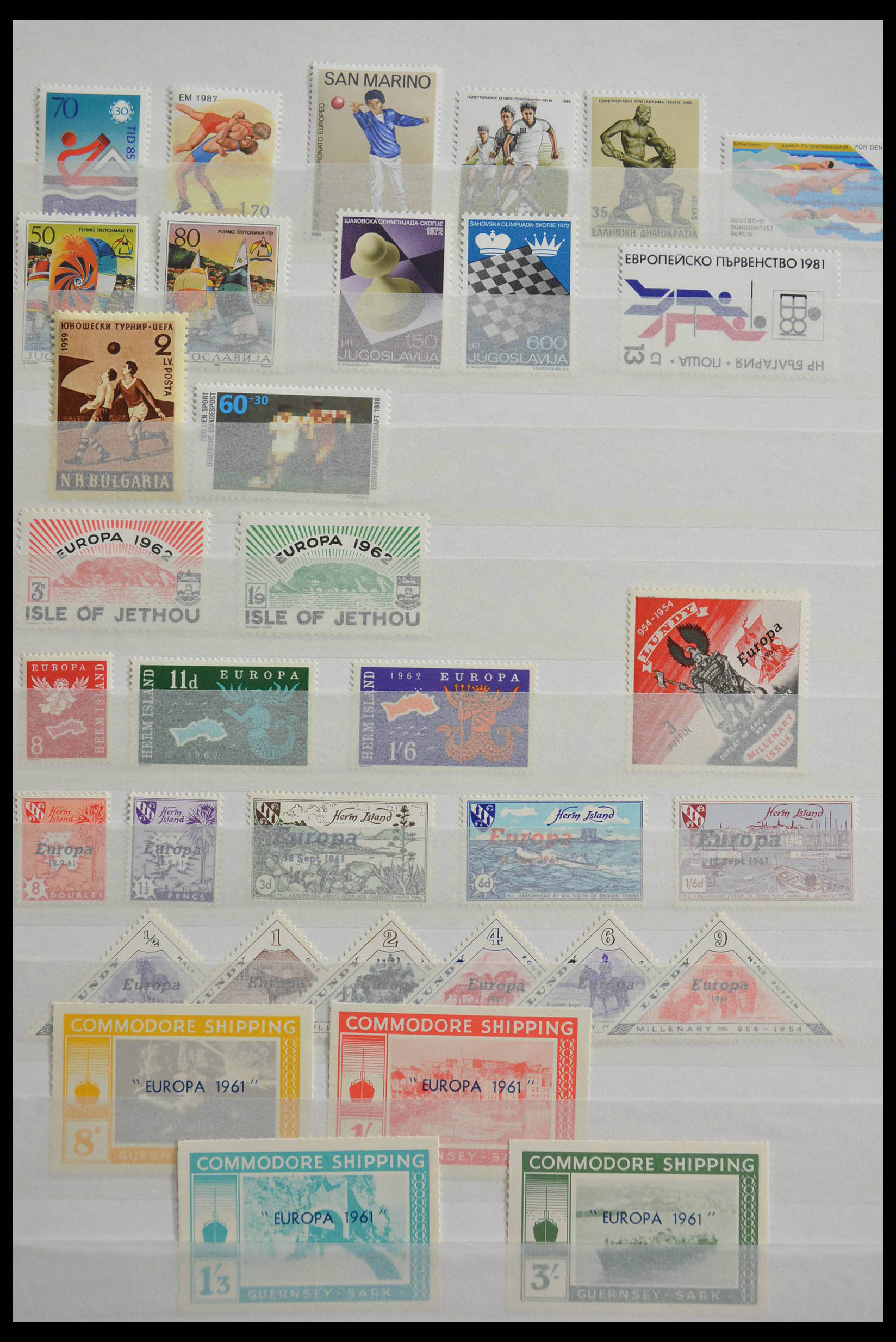 28515 032 - 28515 World souvenir sheets.