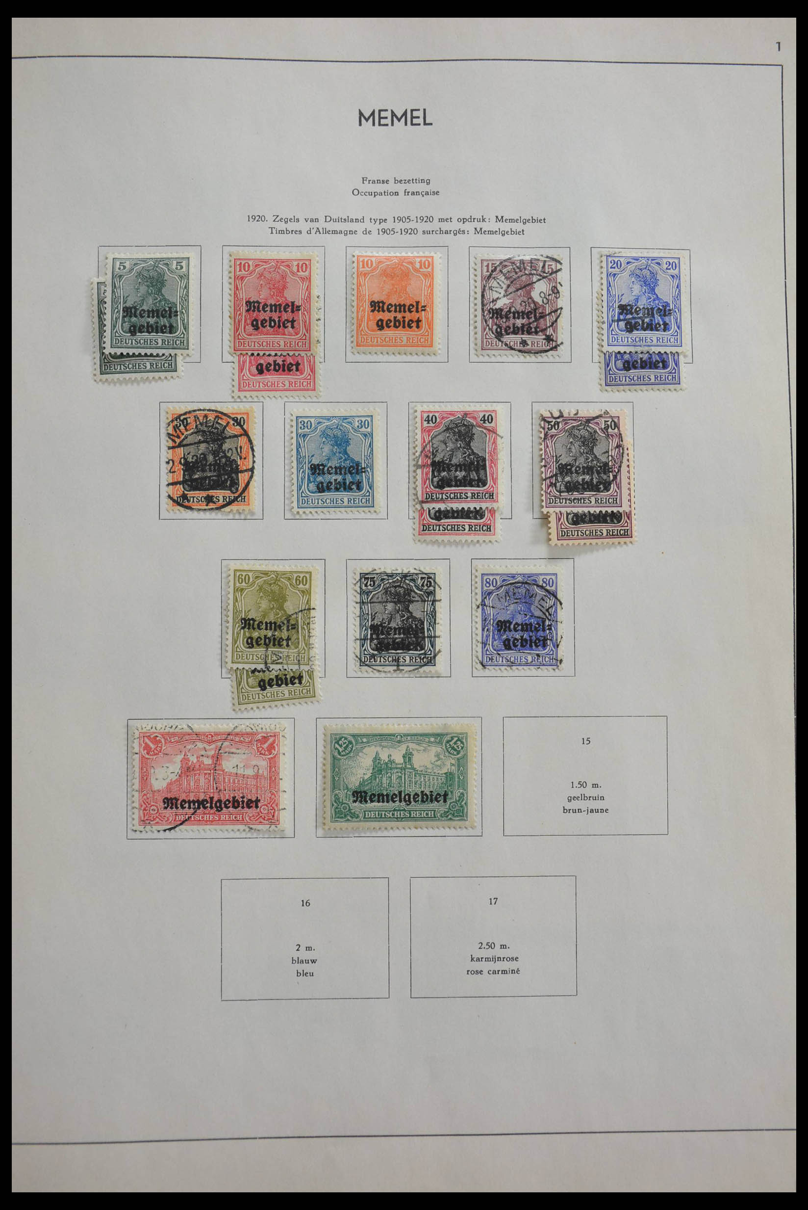 28566 034 - 28566 German territories 1914-1959.