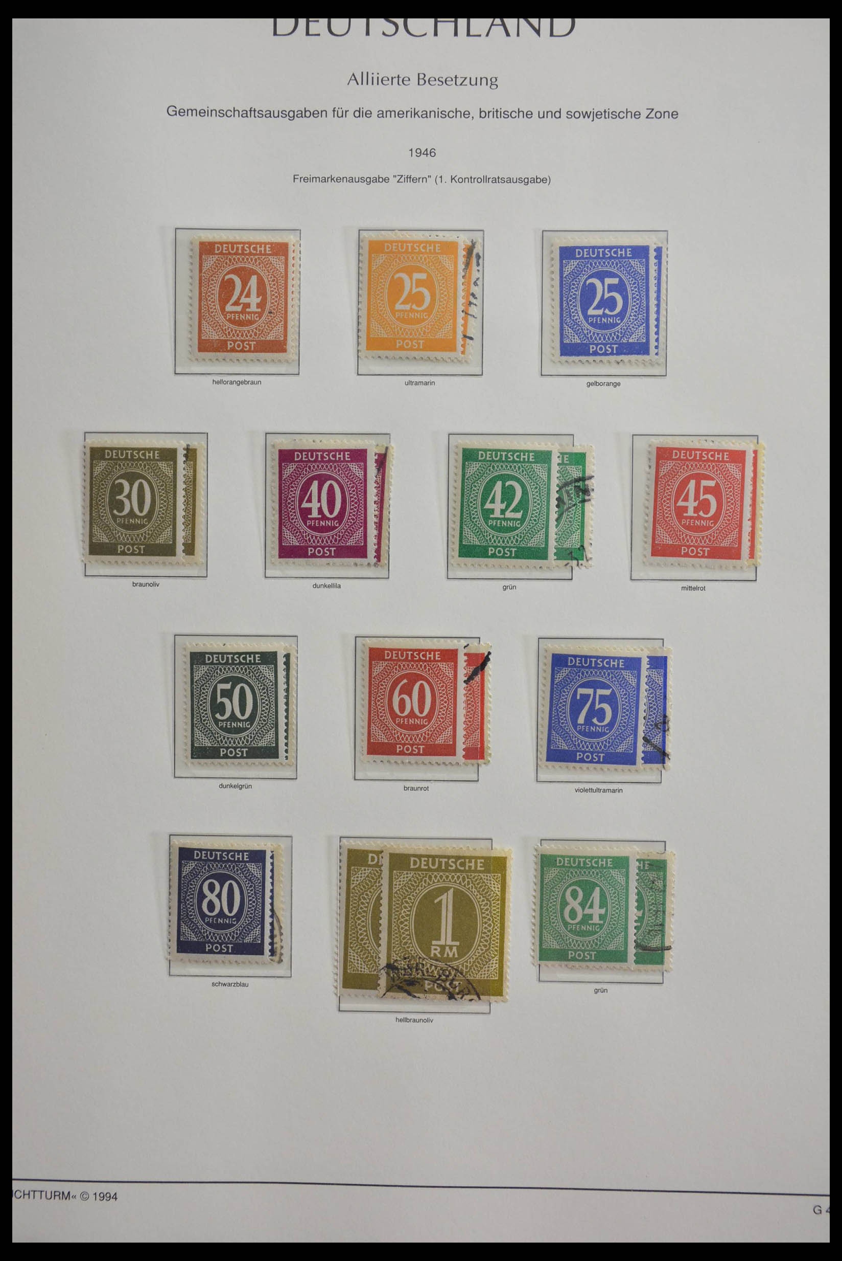 28580 002 - 28580 German Zones 1945-1949.