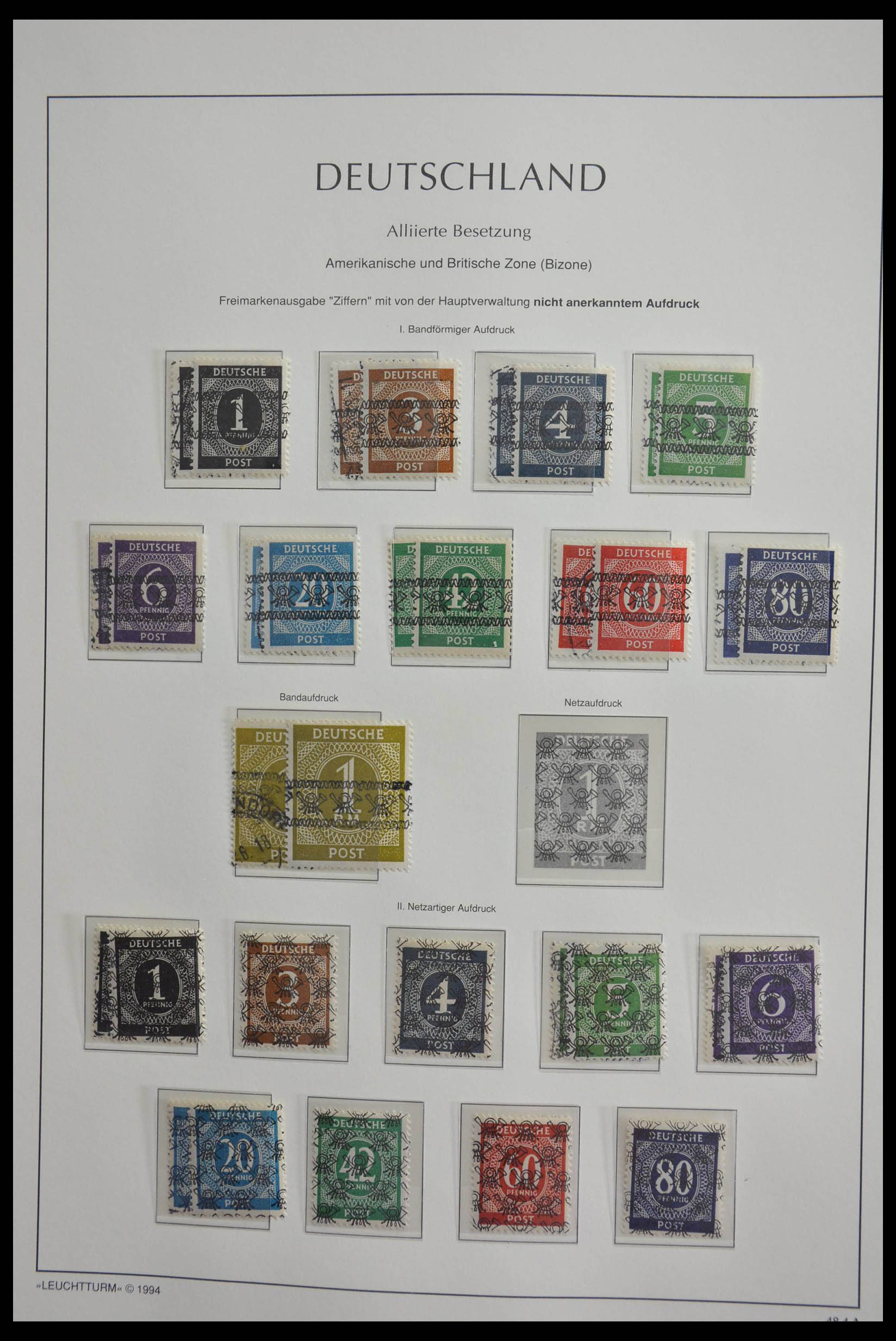 28580 018 - 28580 German Zones 1945-1949.