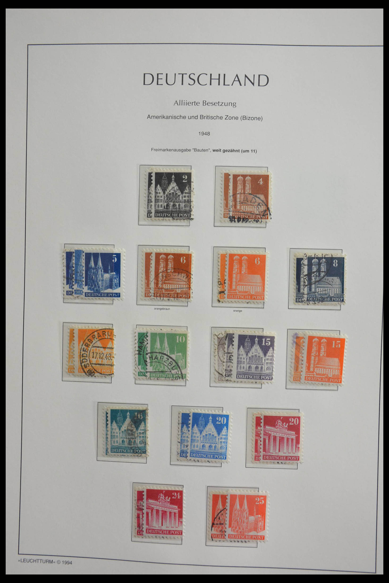 28580 019 - 28580 German Zones 1945-1949.