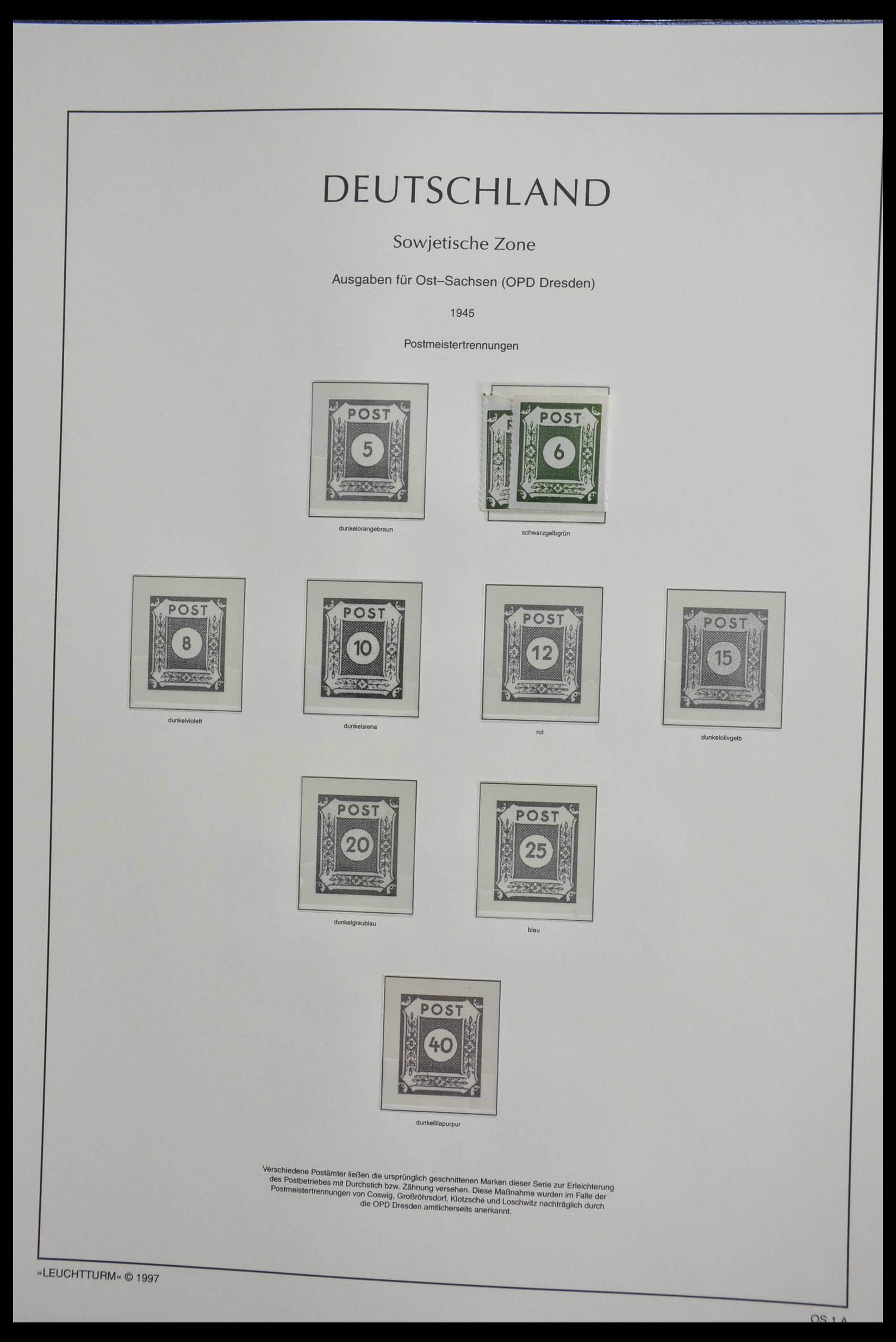 28580 035 - 28580 German Zones 1945-1949.