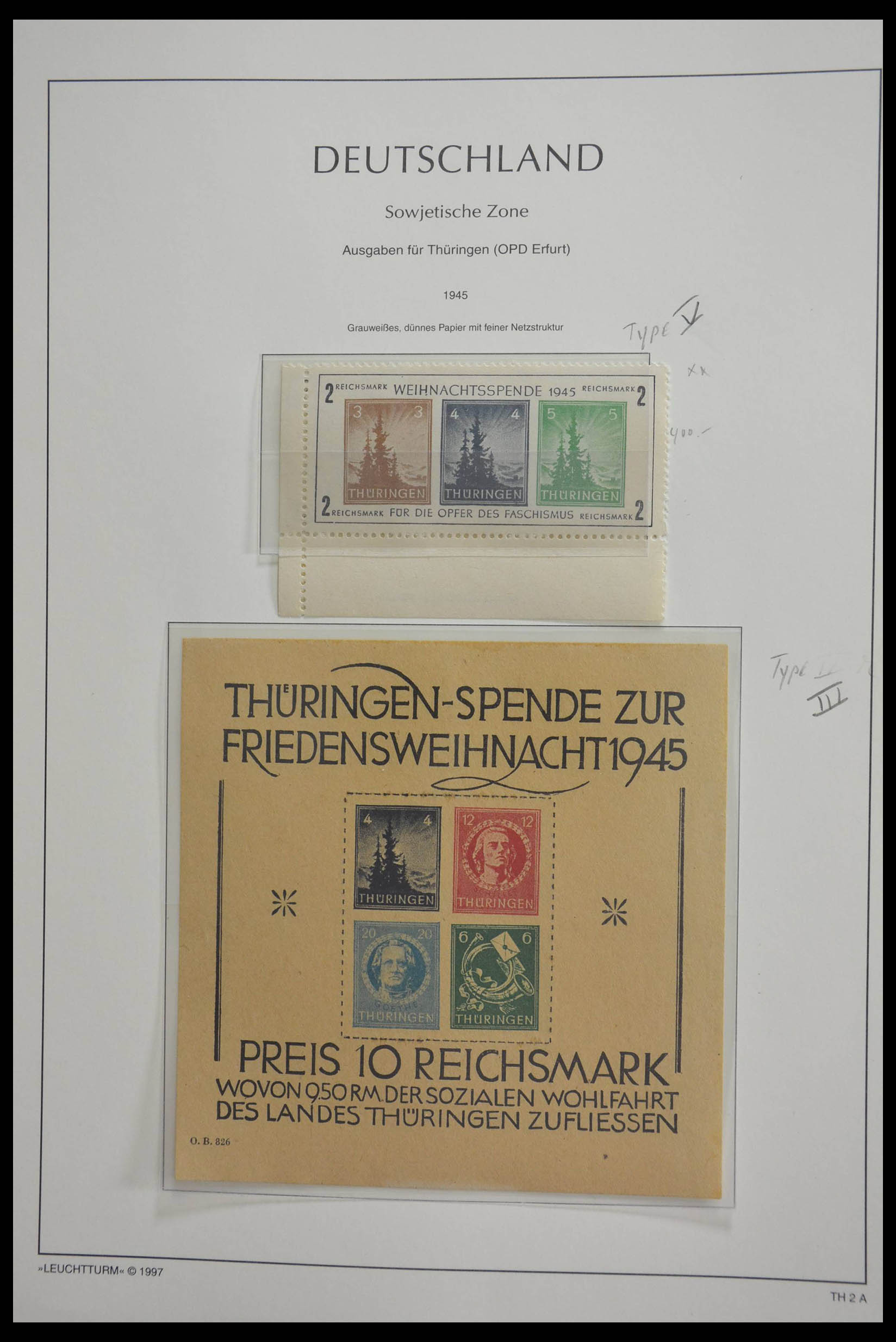 28580 045 - 28580 Duitse Zones 1945-1949.