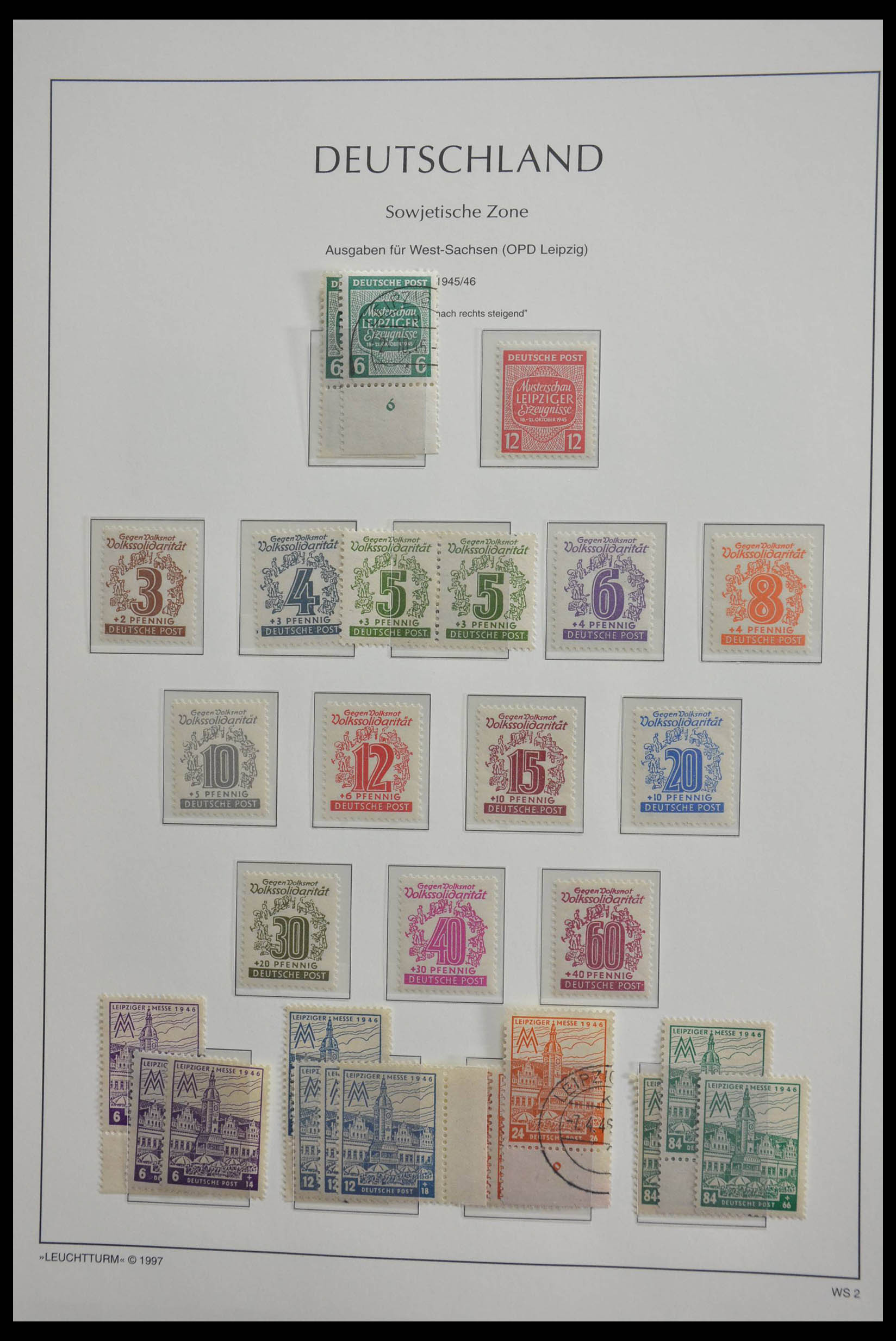 28580 052 - 28580 German Zones 1945-1949.