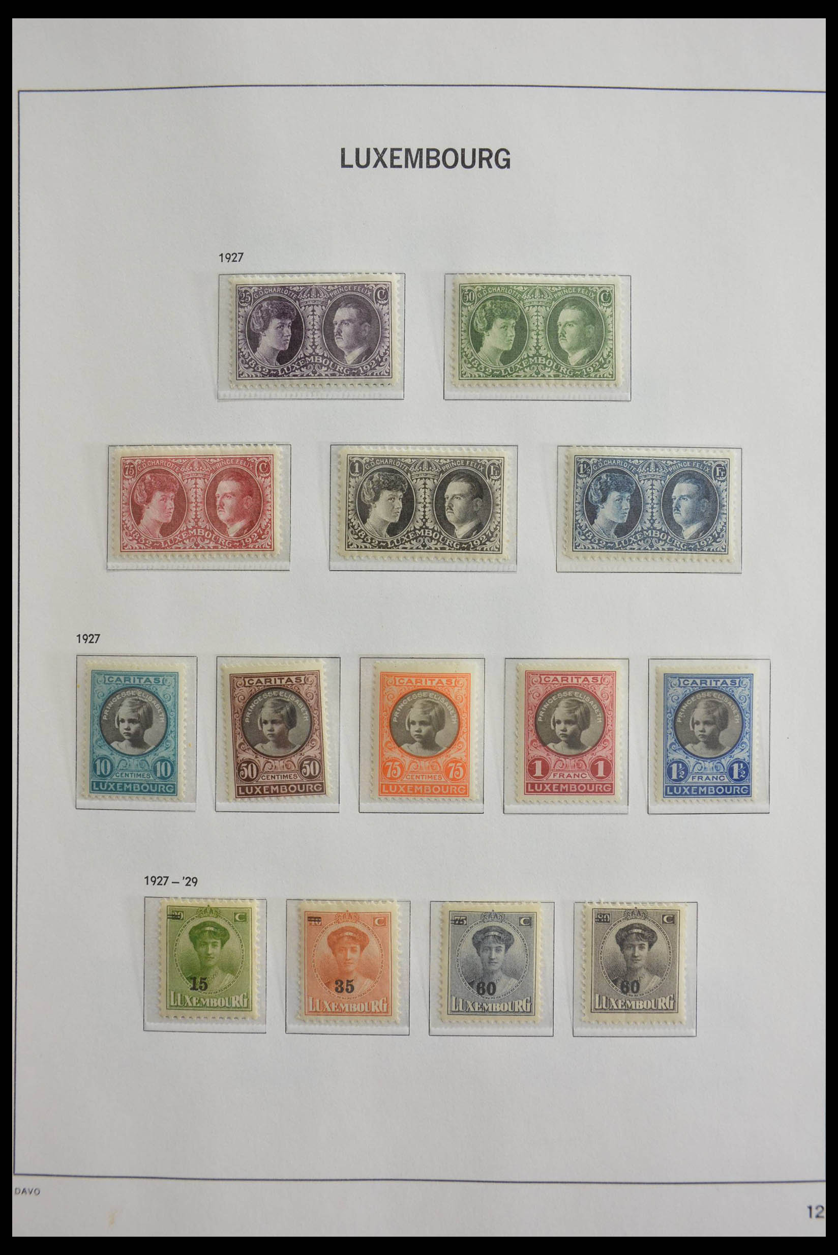 28599 009 - 28599 Luxemburg 1895-1969.