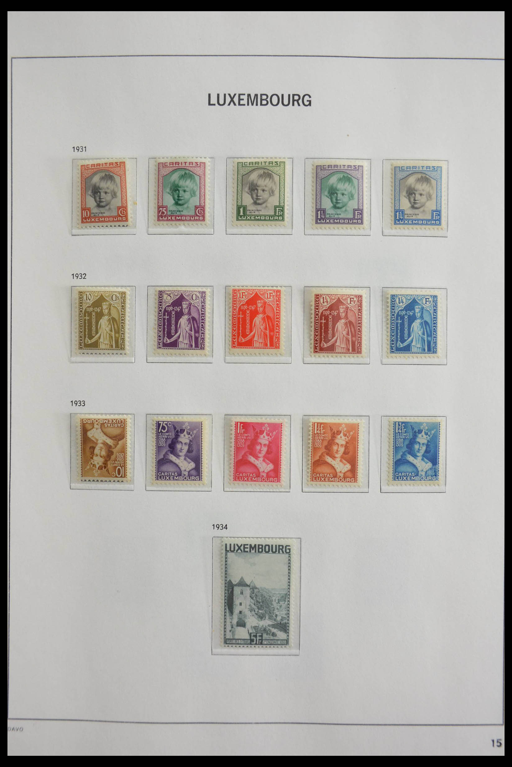 28599 012 - 28599 Luxembourg 1895-1969.