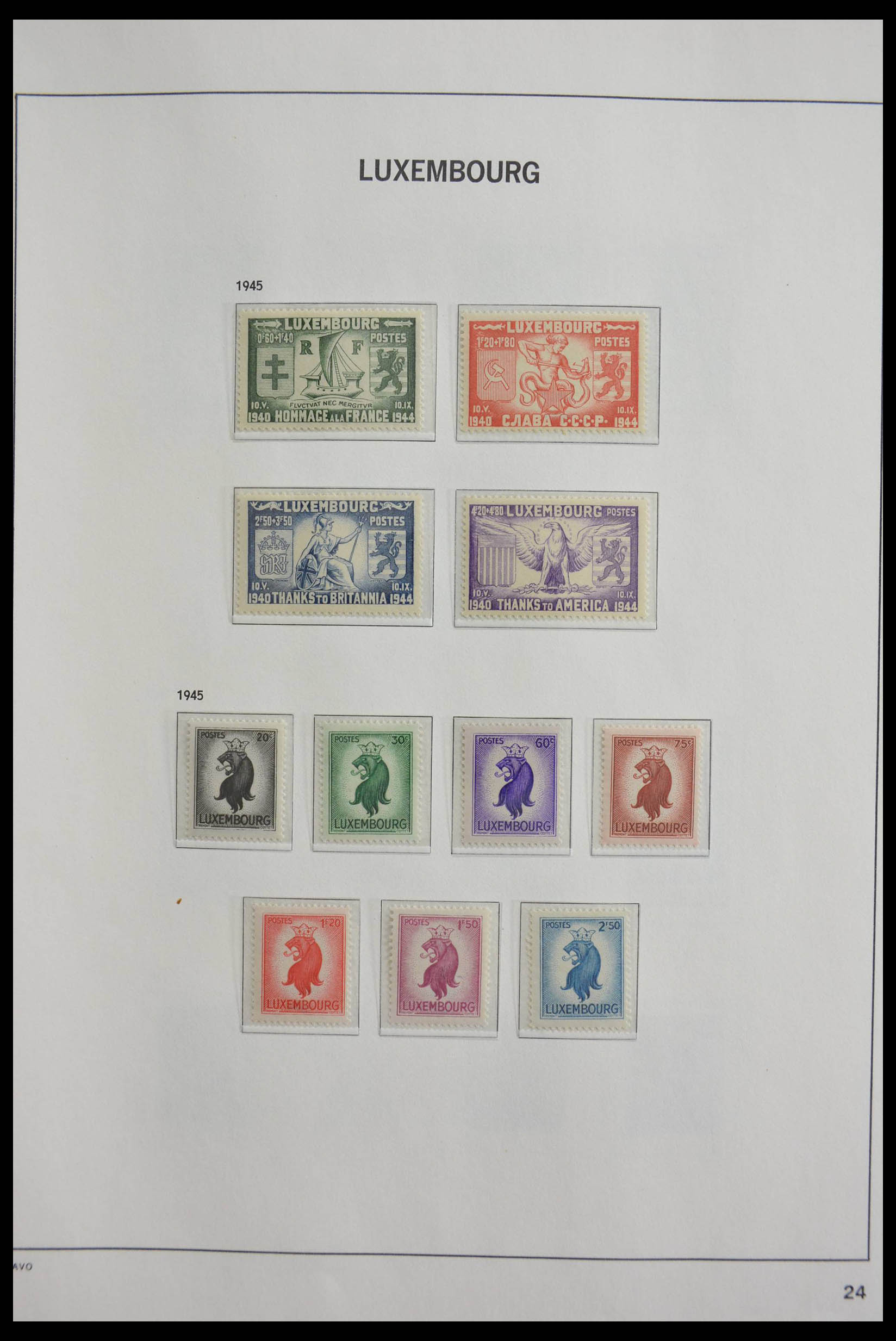28599 021 - 28599 Luxemburg 1895-1969.