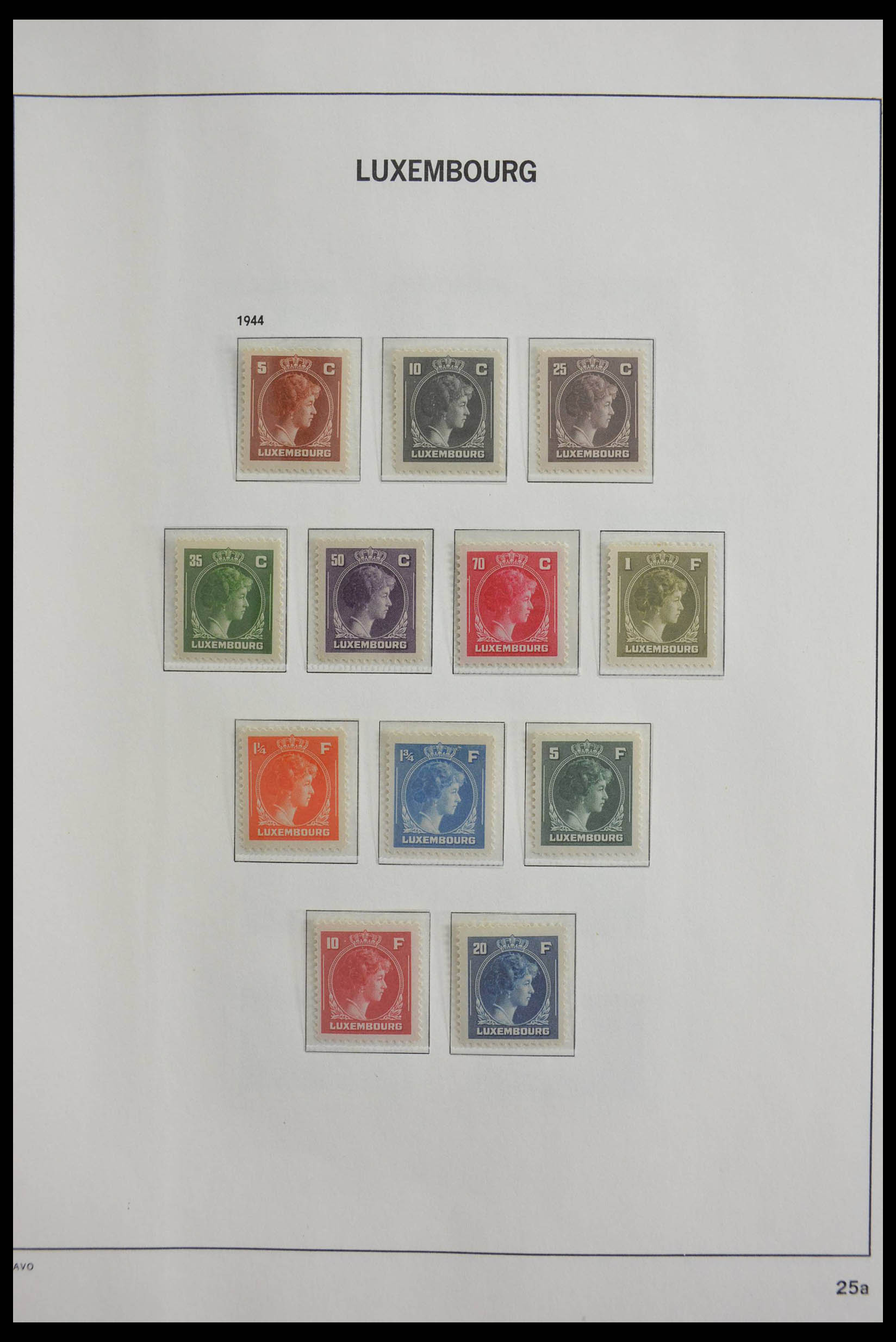 28599 023 - 28599 Luxemburg 1895-1969.