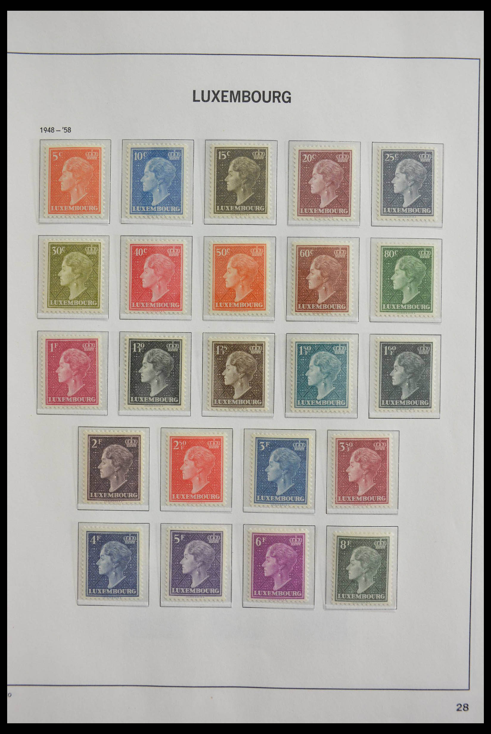 28599 026 - 28599 Luxemburg 1895-1969.