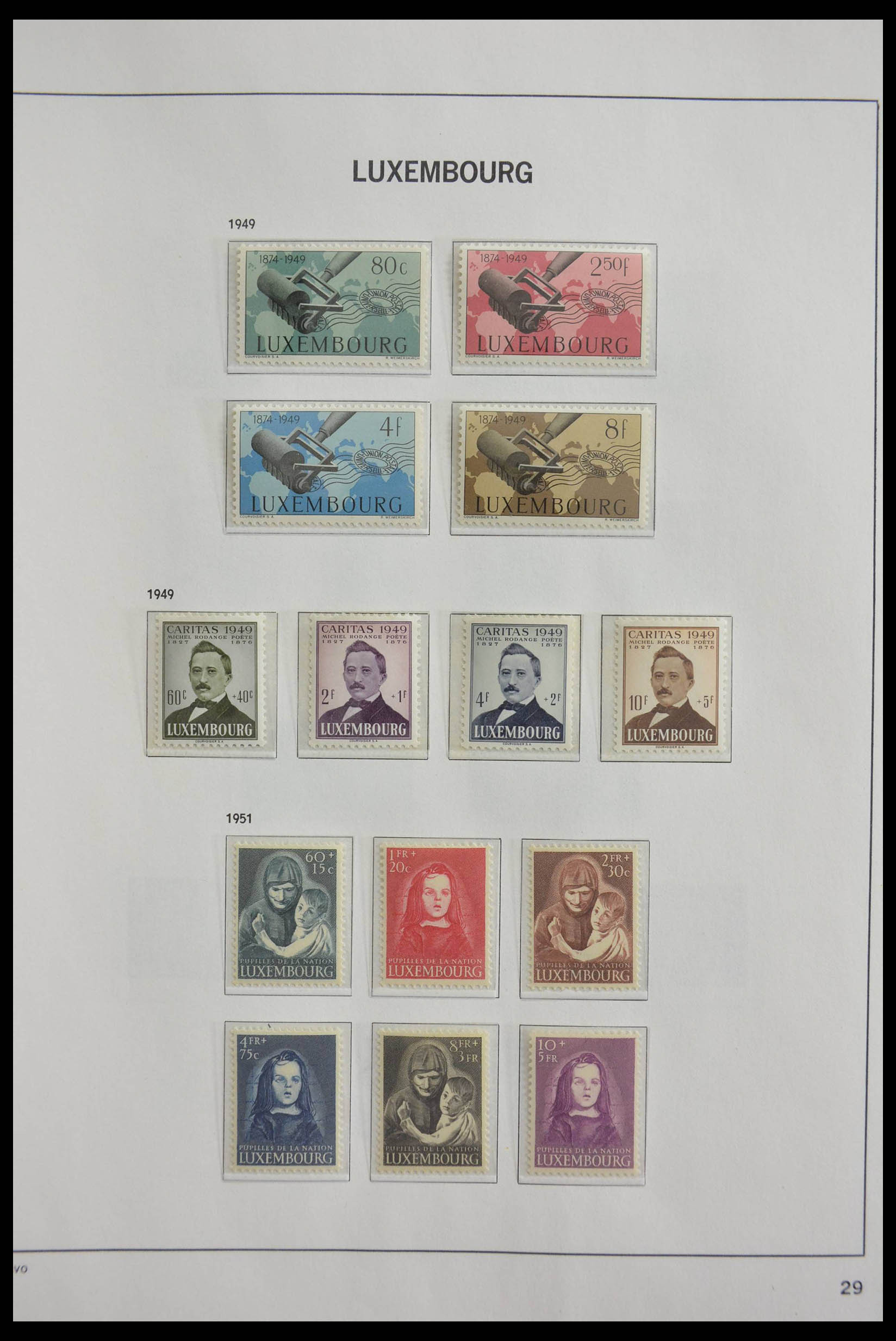 28599 027 - 28599 Luxemburg 1895-1969.