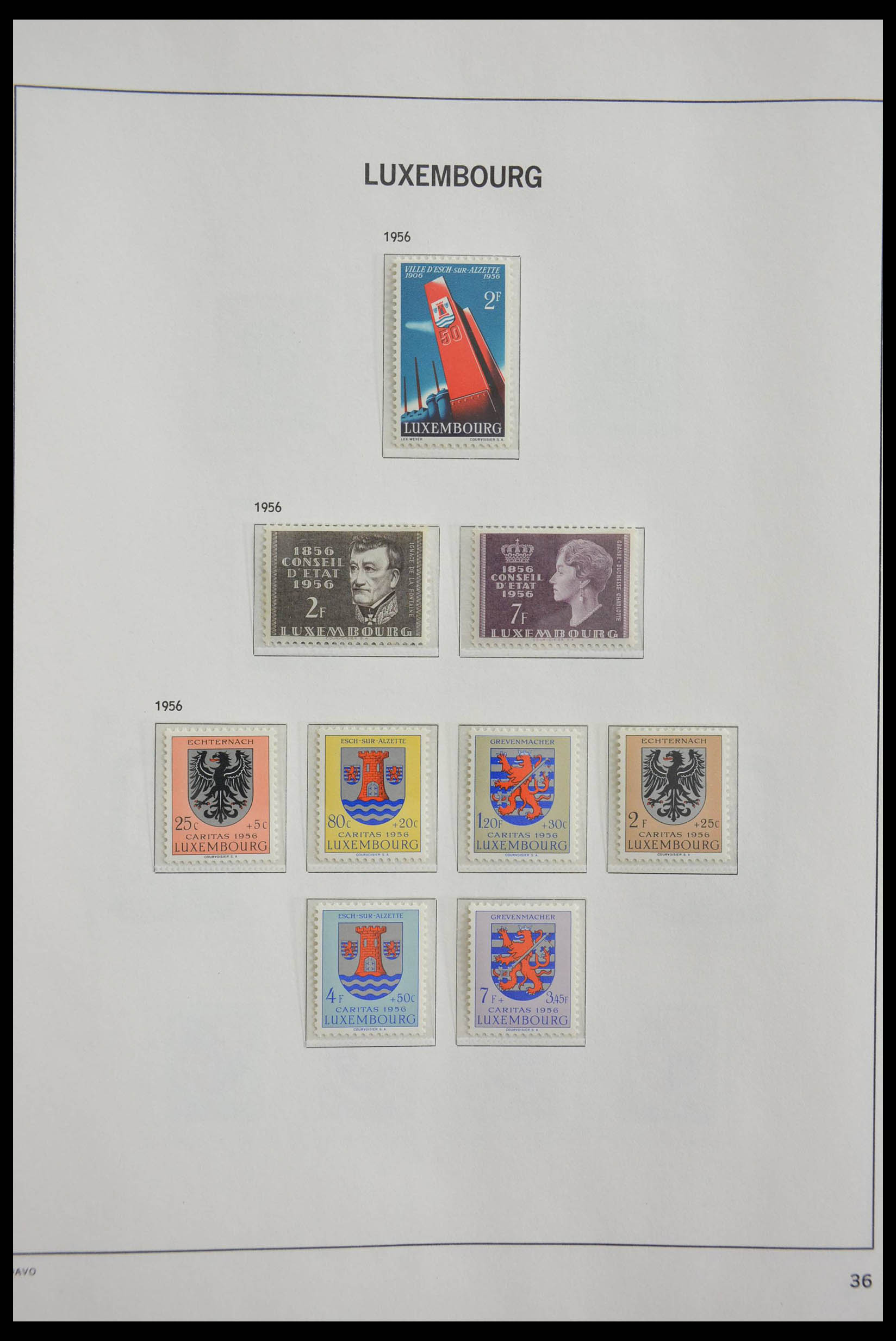 28599 034 - 28599 Luxemburg 1895-1969.