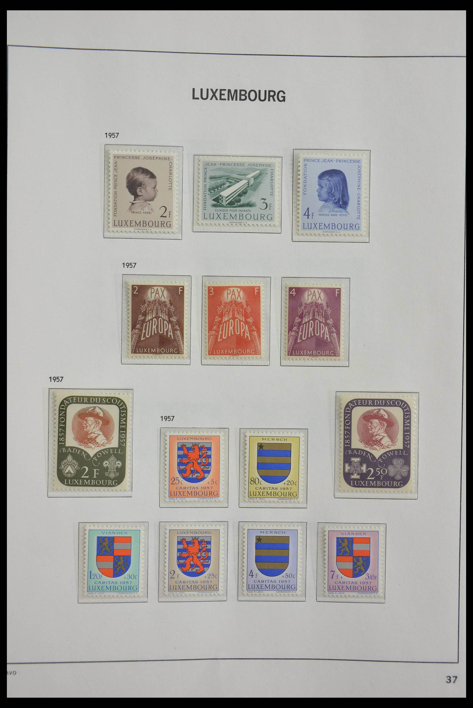 28599 035 - 28599 Luxemburg 1895-1969.