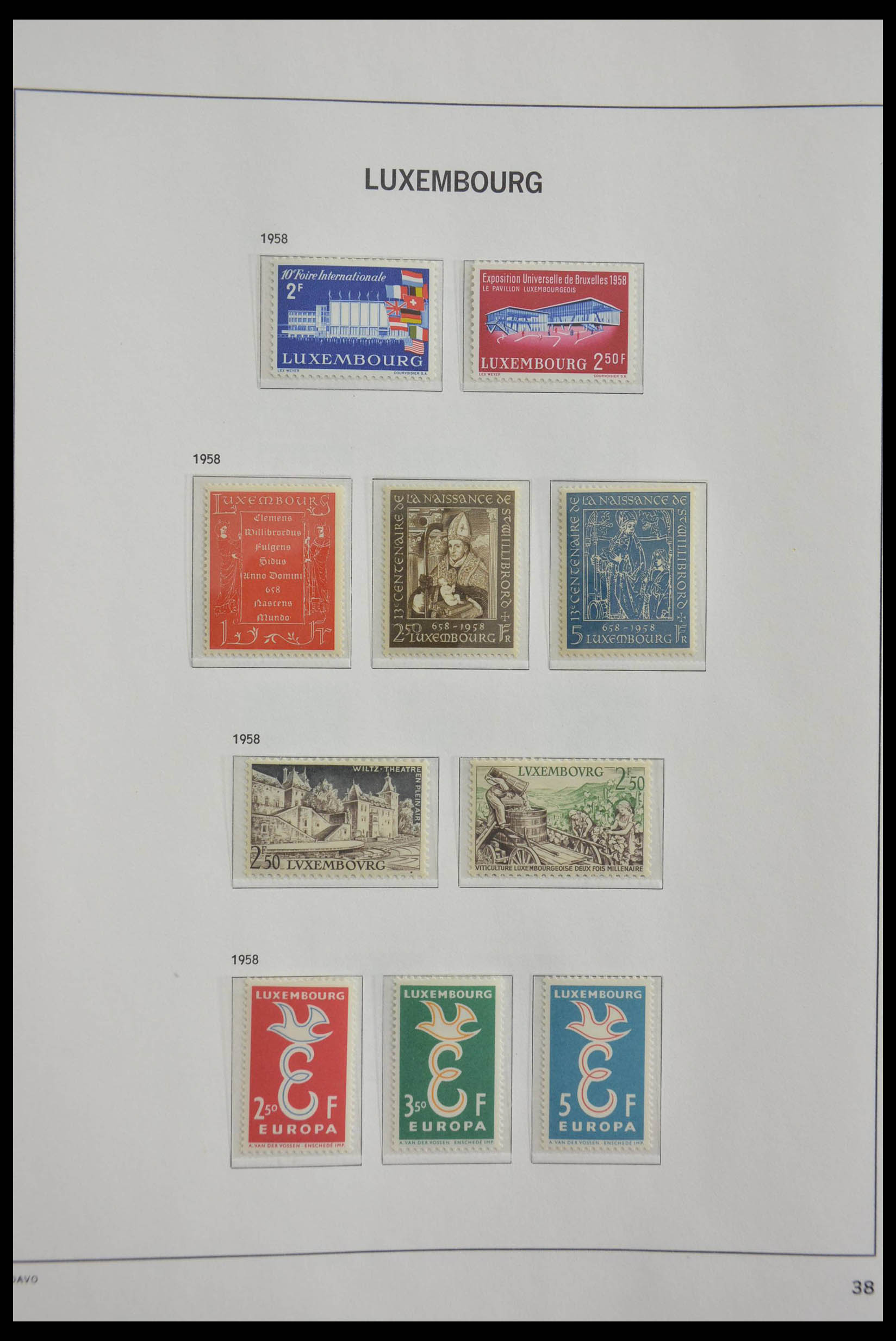 28599 036 - 28599 Luxemburg 1895-1969.