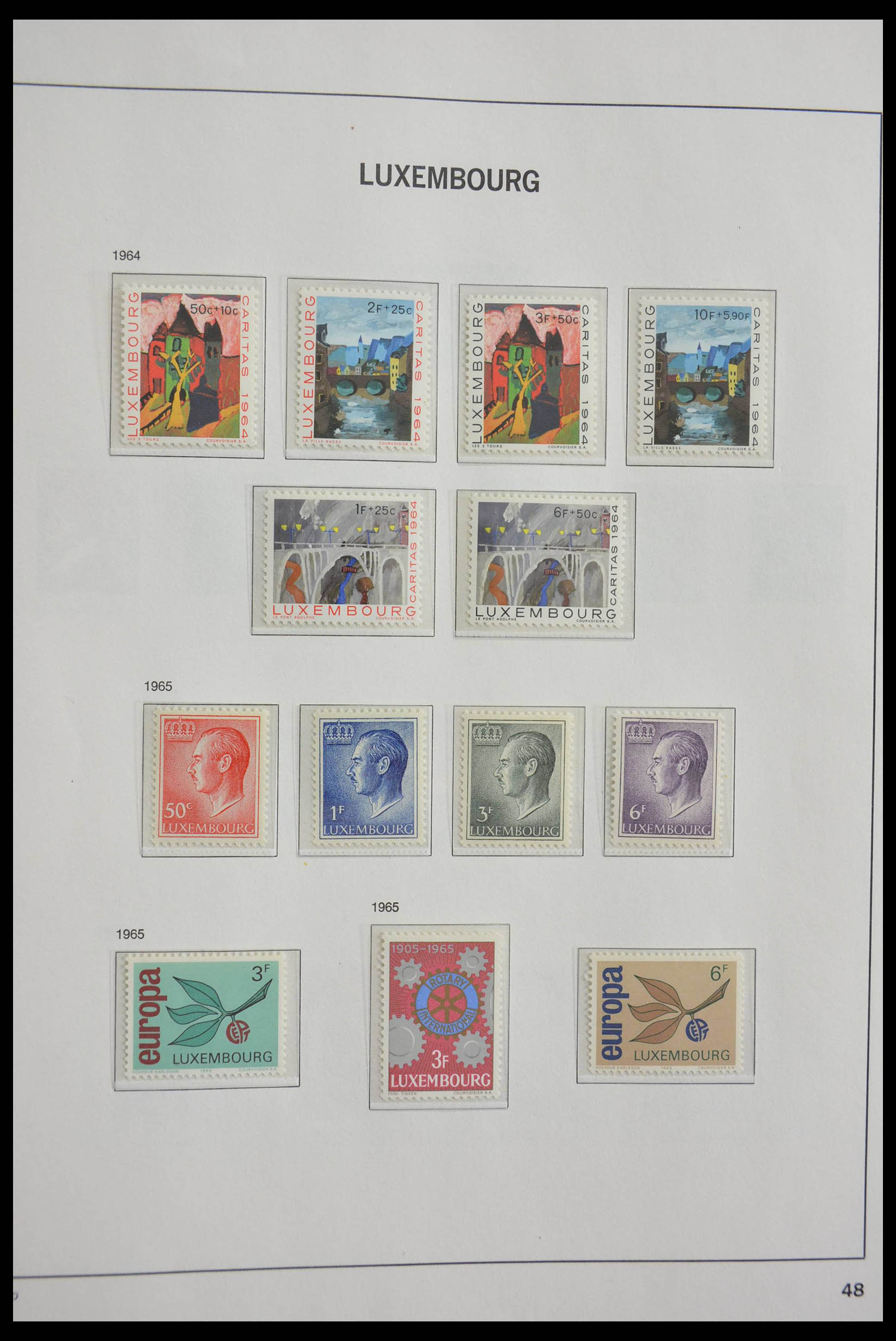 28599 046 - 28599 Luxemburg 1895-1969.