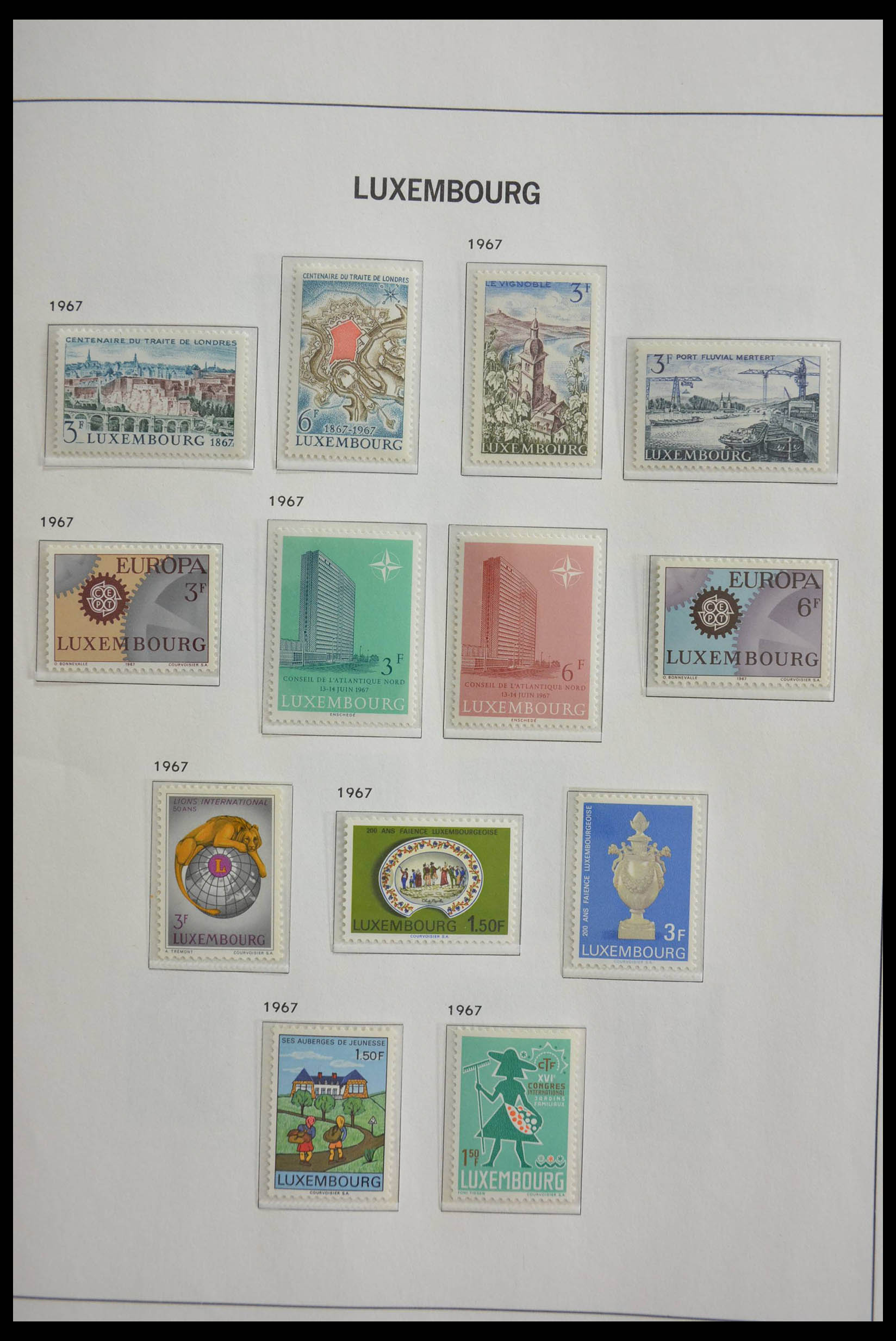 28599 050 - 28599 Luxemburg 1895-1969.