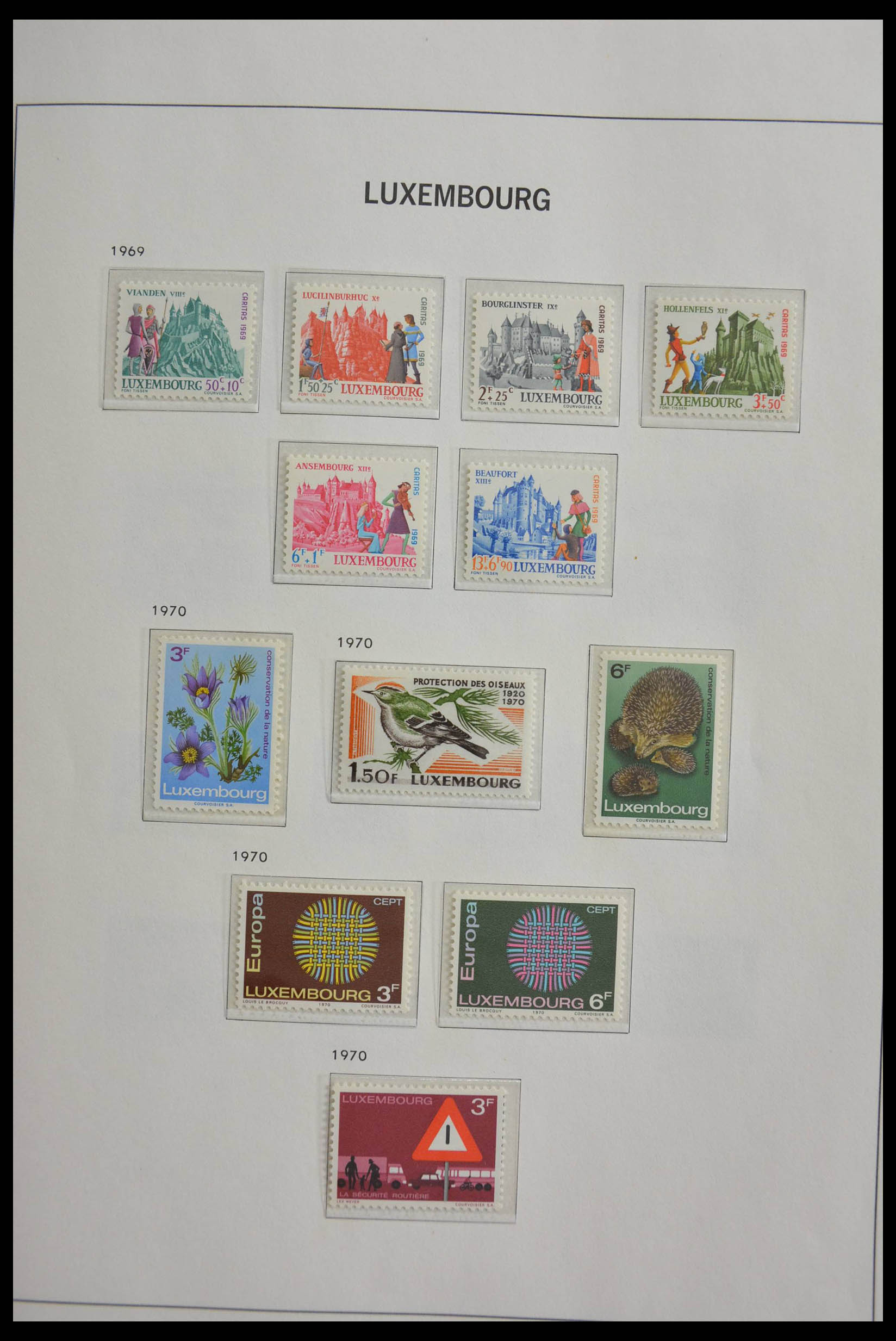 28599 054 - 28599 Luxemburg 1895-1969.