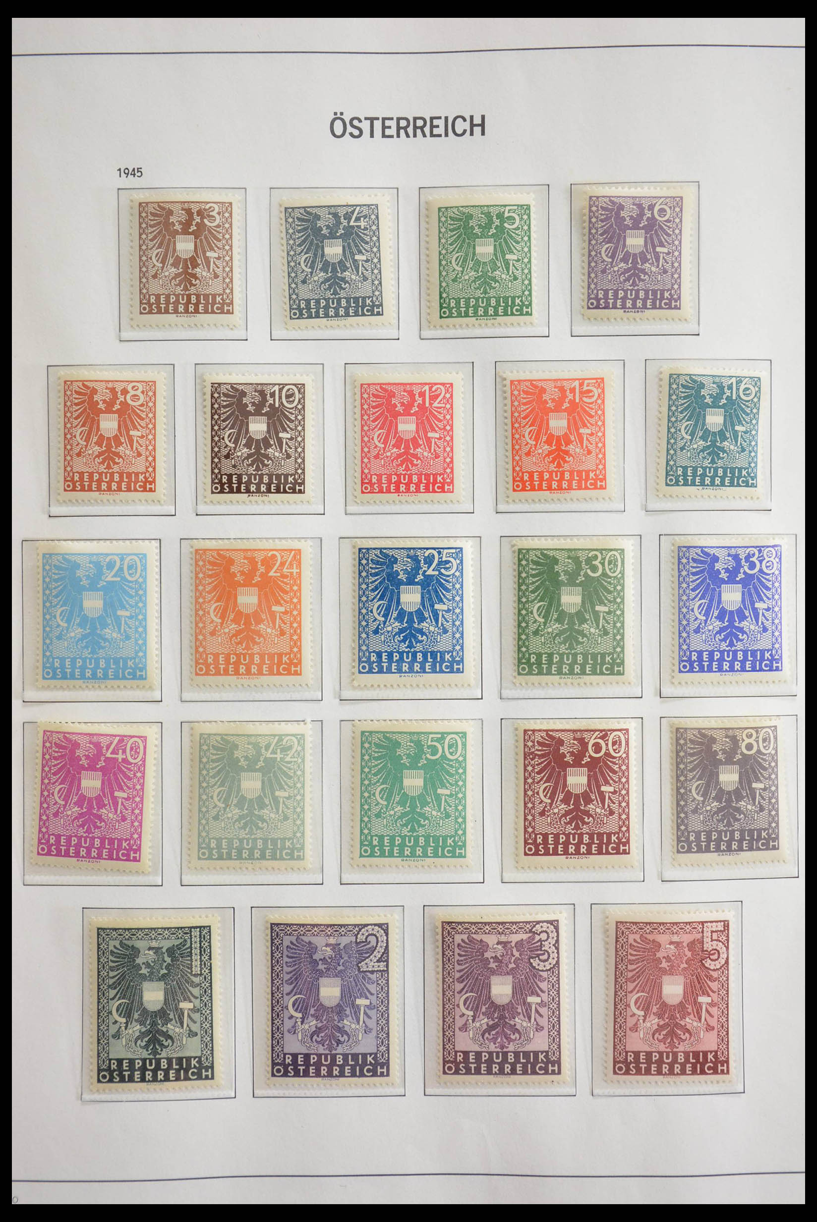 28602 003 - 28602 Austria 1945-1989.