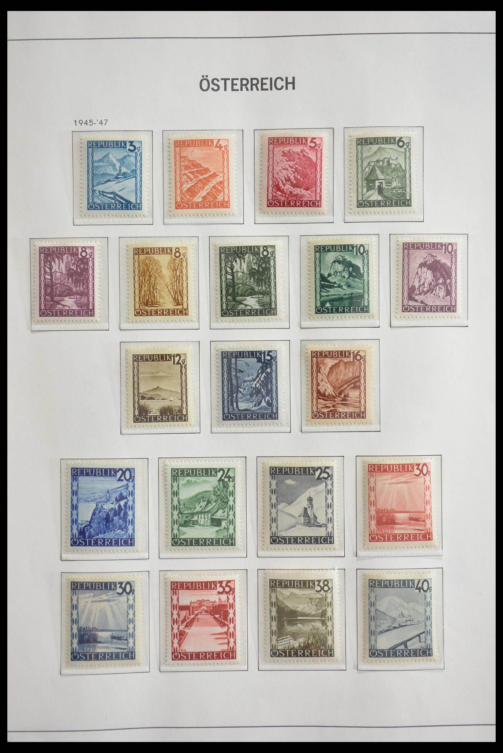 28602 005 - 28602 Oostenrijk 1945-1989.