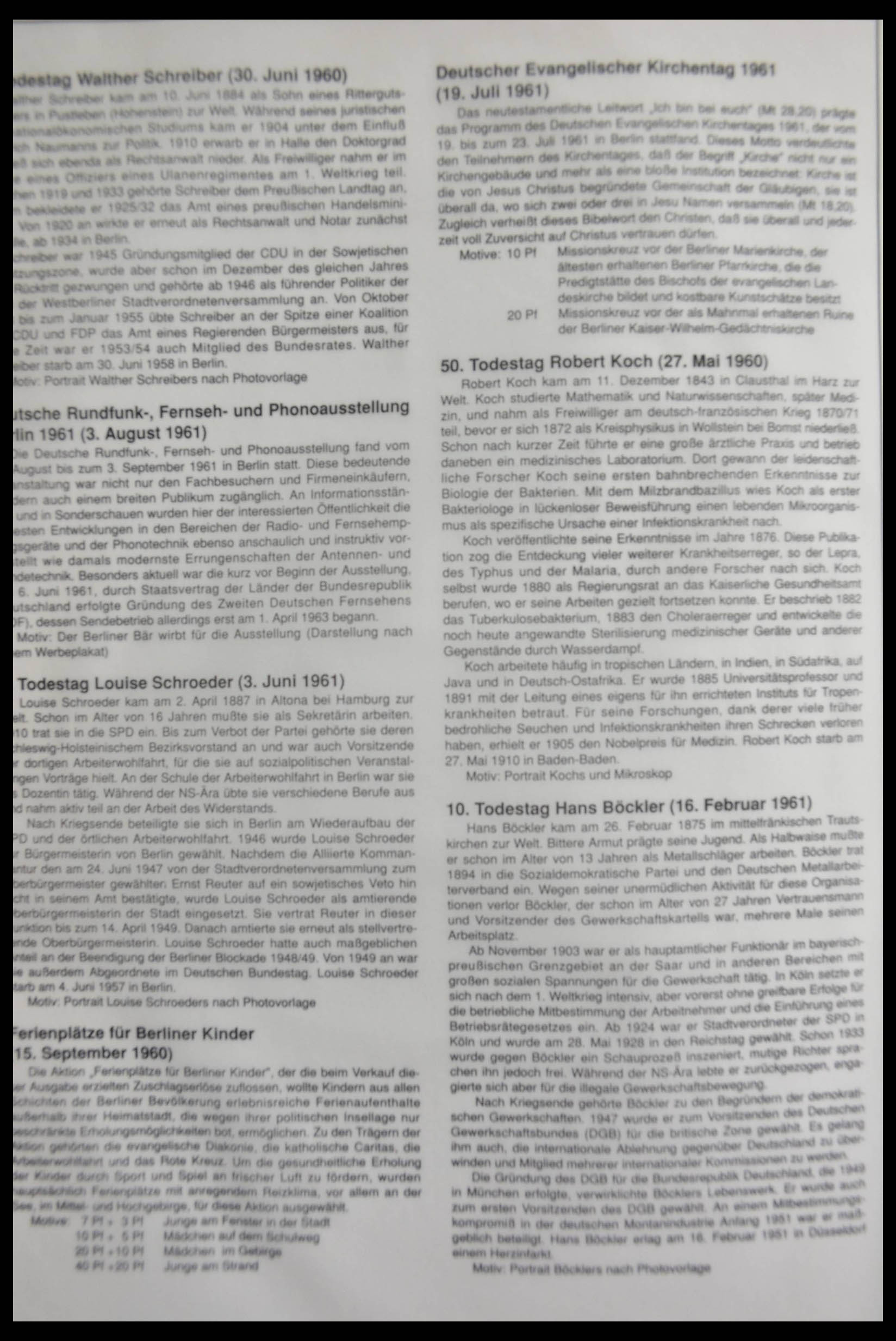 28605 020 - 28605 Berlin 1948-1990.
