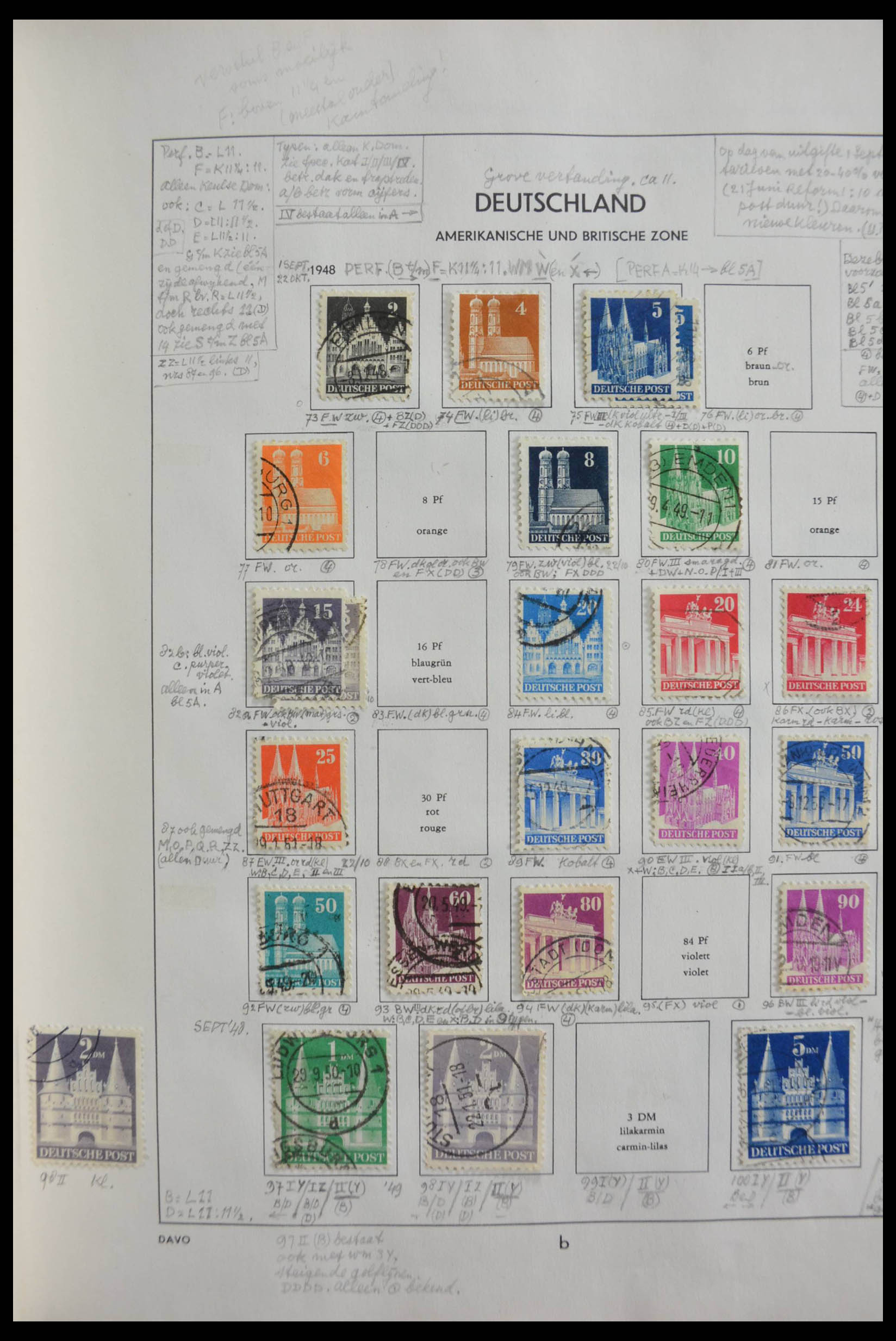 28606 014 - 28606 Bundespost 1949-1993.