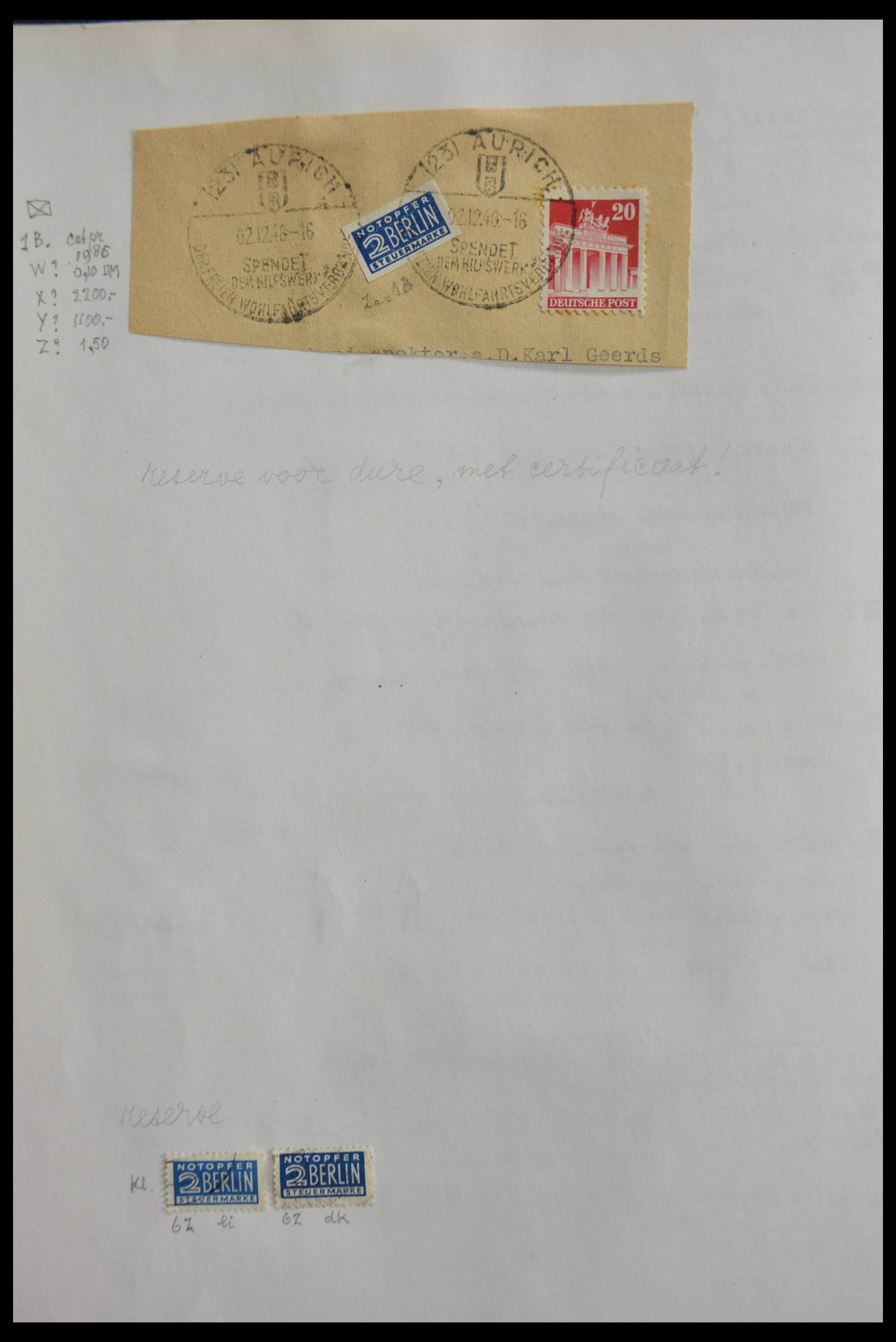 28606 019 - 28606 Bundespost 1949-1993.