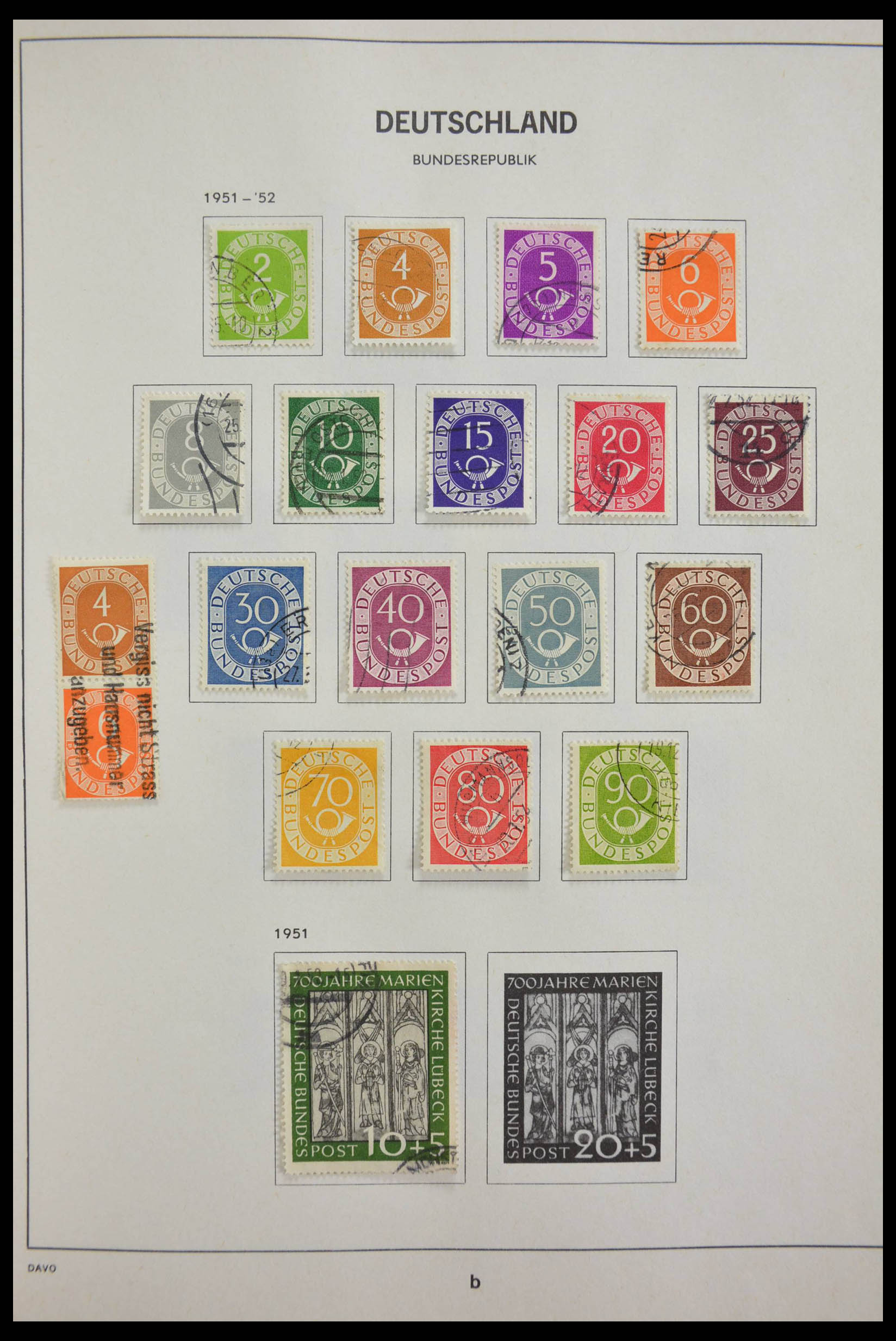 28606 027 - 28606 Bundespost 1949-1993.