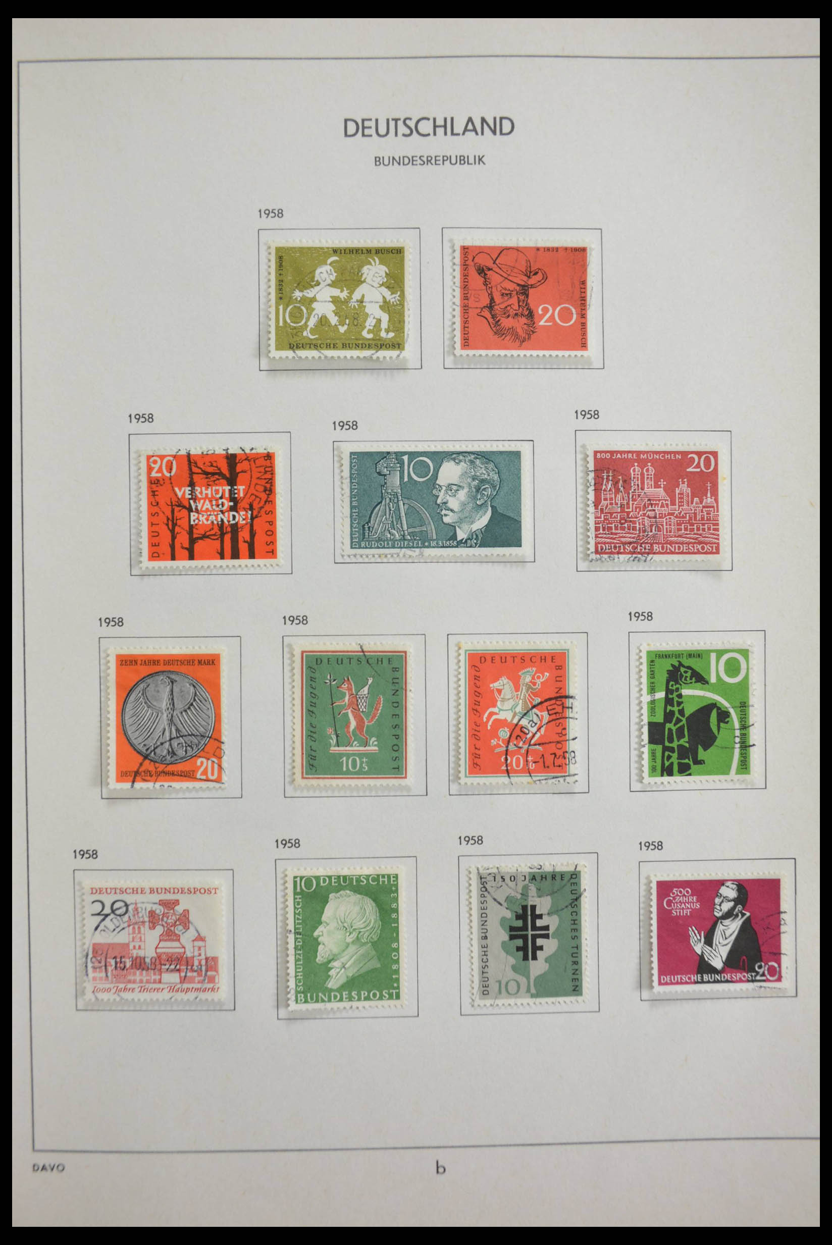 28606 038 - 28606 Bundespost 1949-1993.