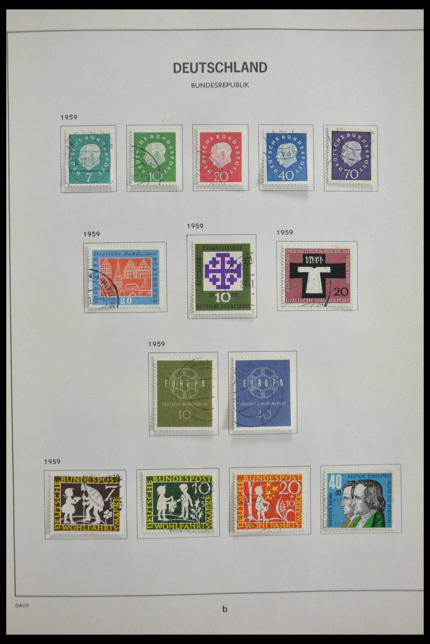 28606 040 - 28606 Bundespost 1949-1993.