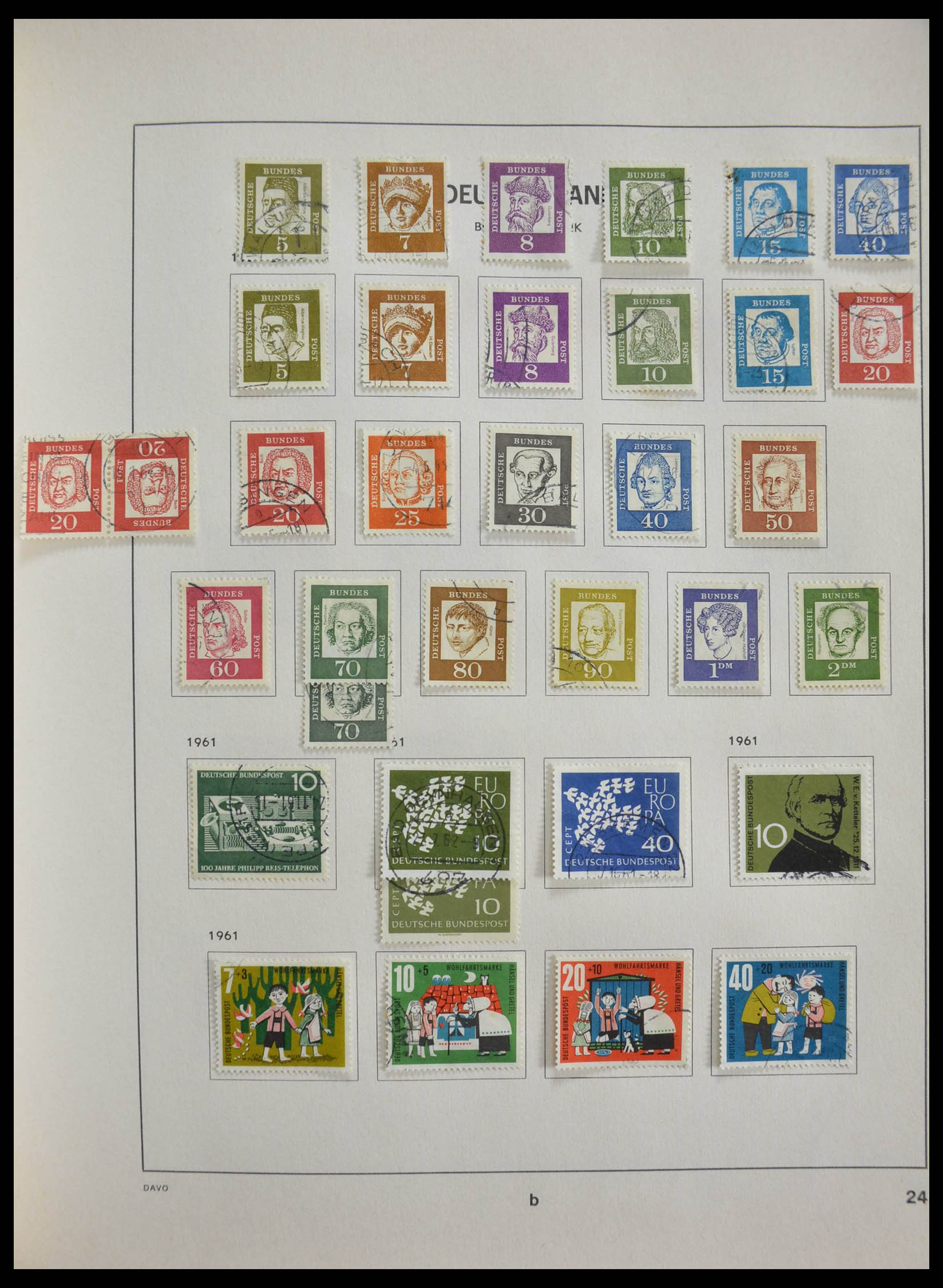 28606 043 - 28606 Bundespost 1949-1993.