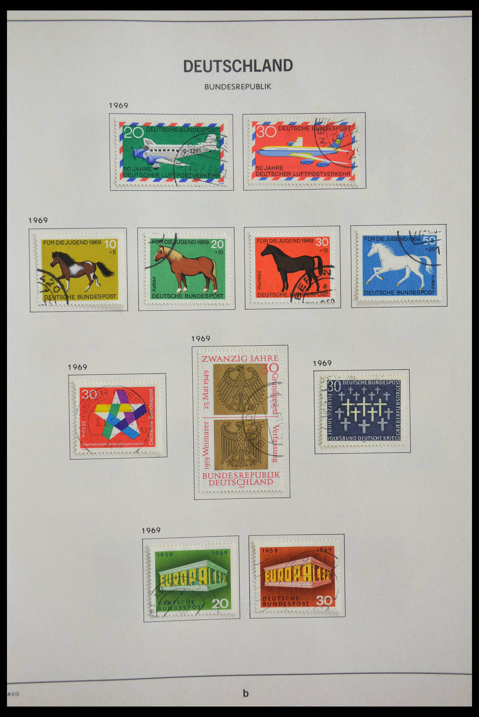 28606 057 - 28606 Bundespost 1949-1993.