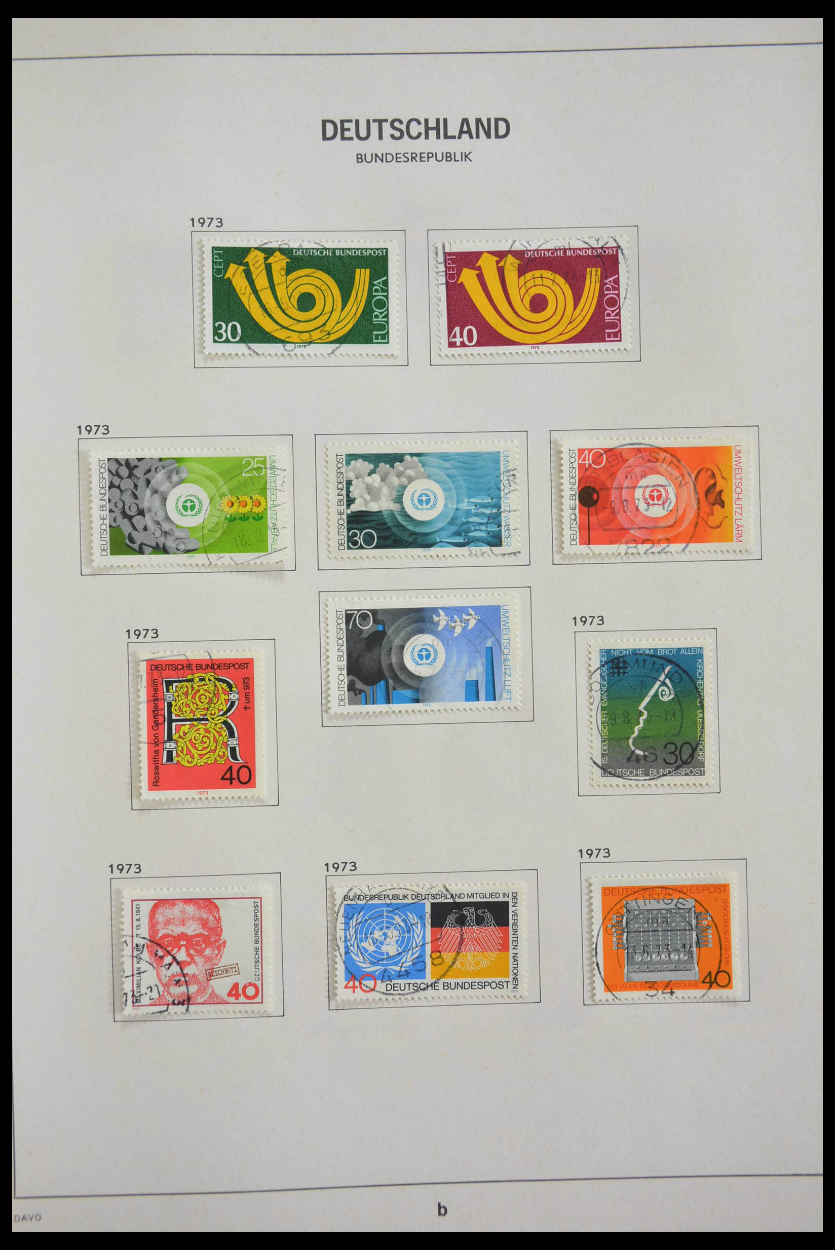 28606 071 - 28606 Bundespost 1949-1993.