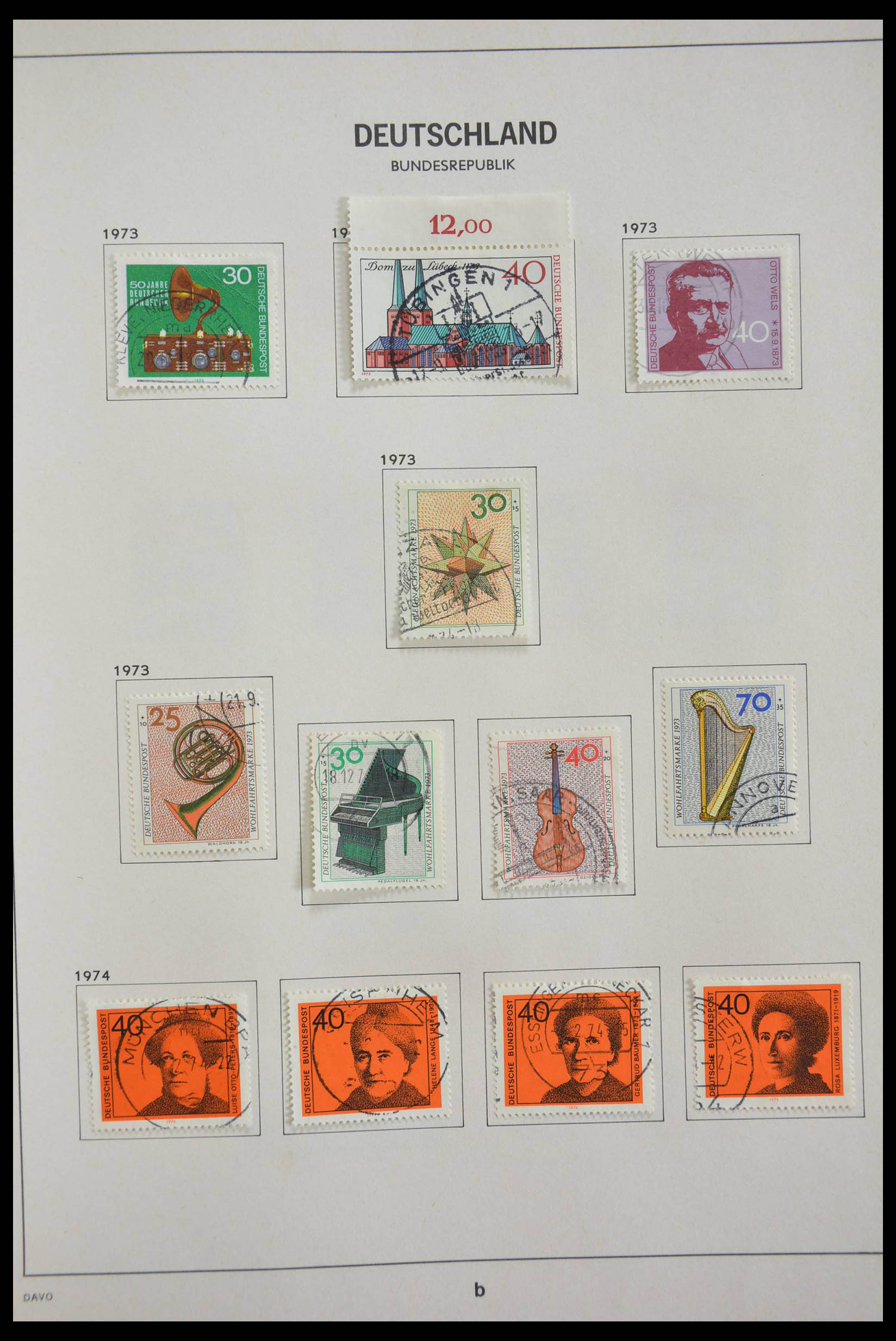 28606 072 - 28606 Bundespost 1949-1993.