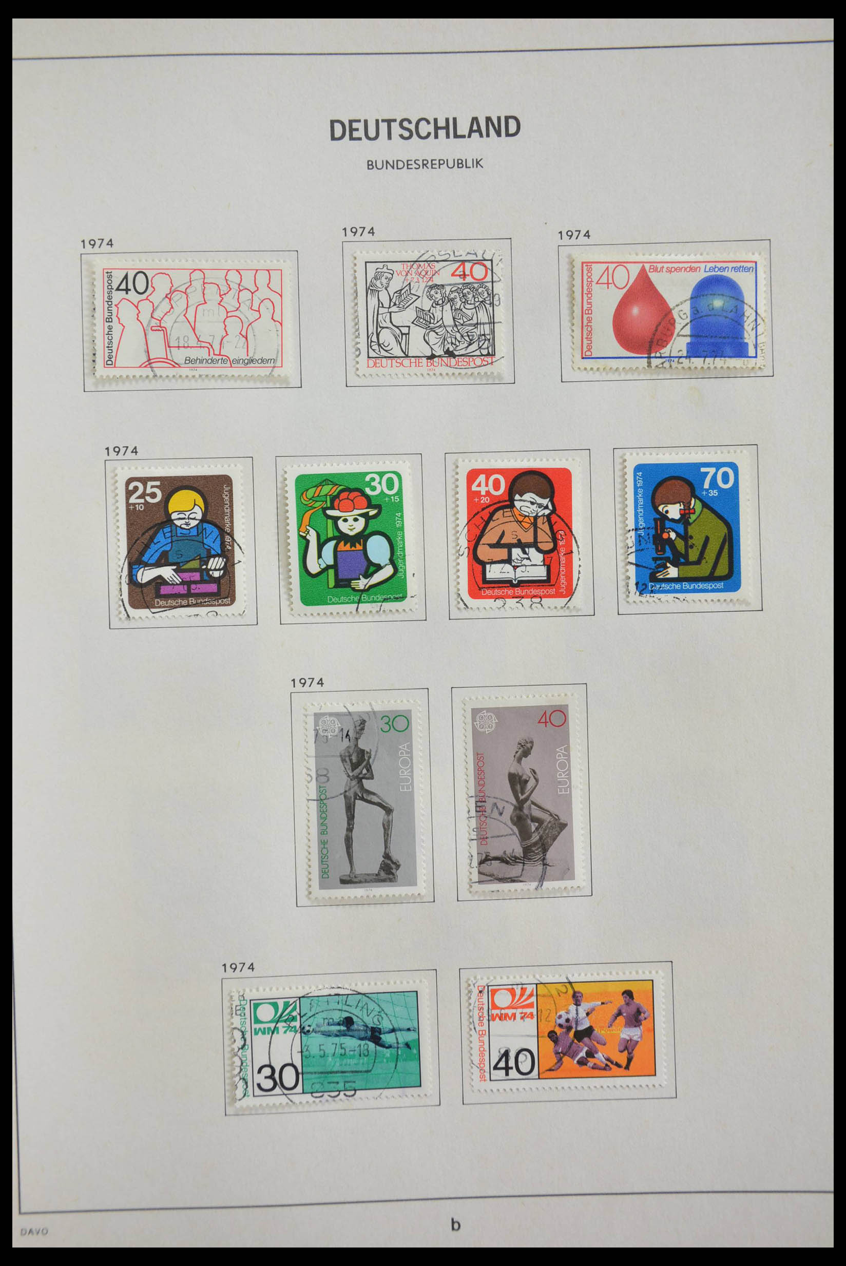 28606 073 - 28606 Bundespost 1949-1993.