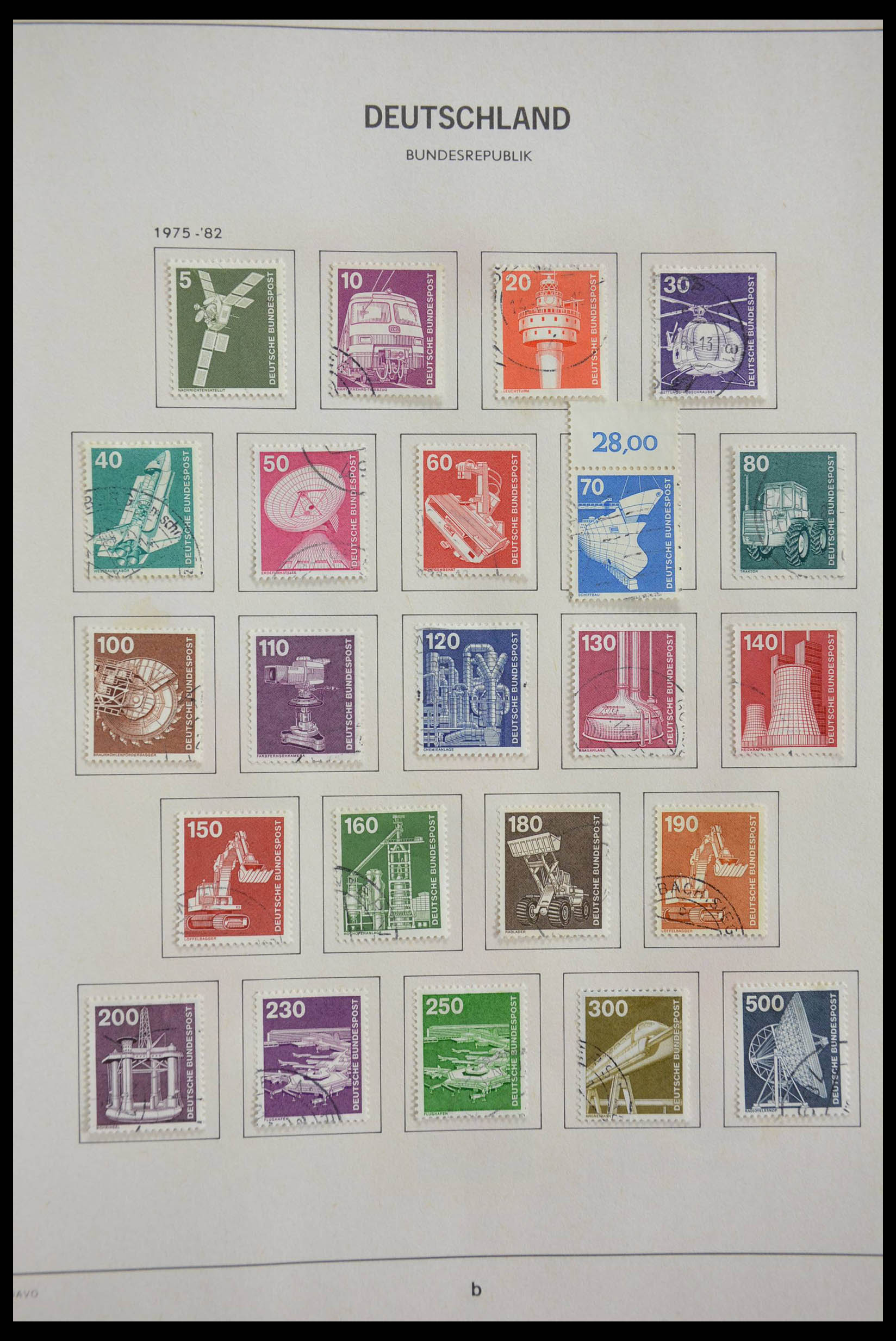 28606 079 - 28606 Bundespost 1949-1993.