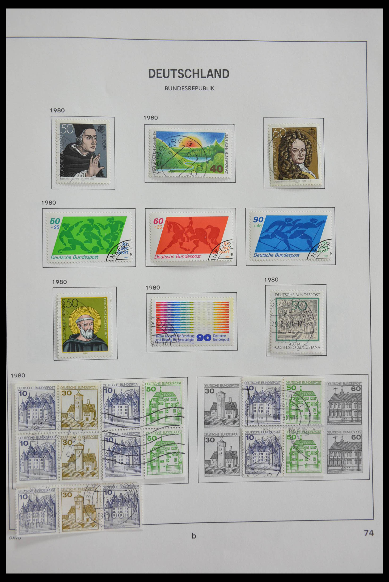28606 095 - 28606 Bundespost 1949-1993.