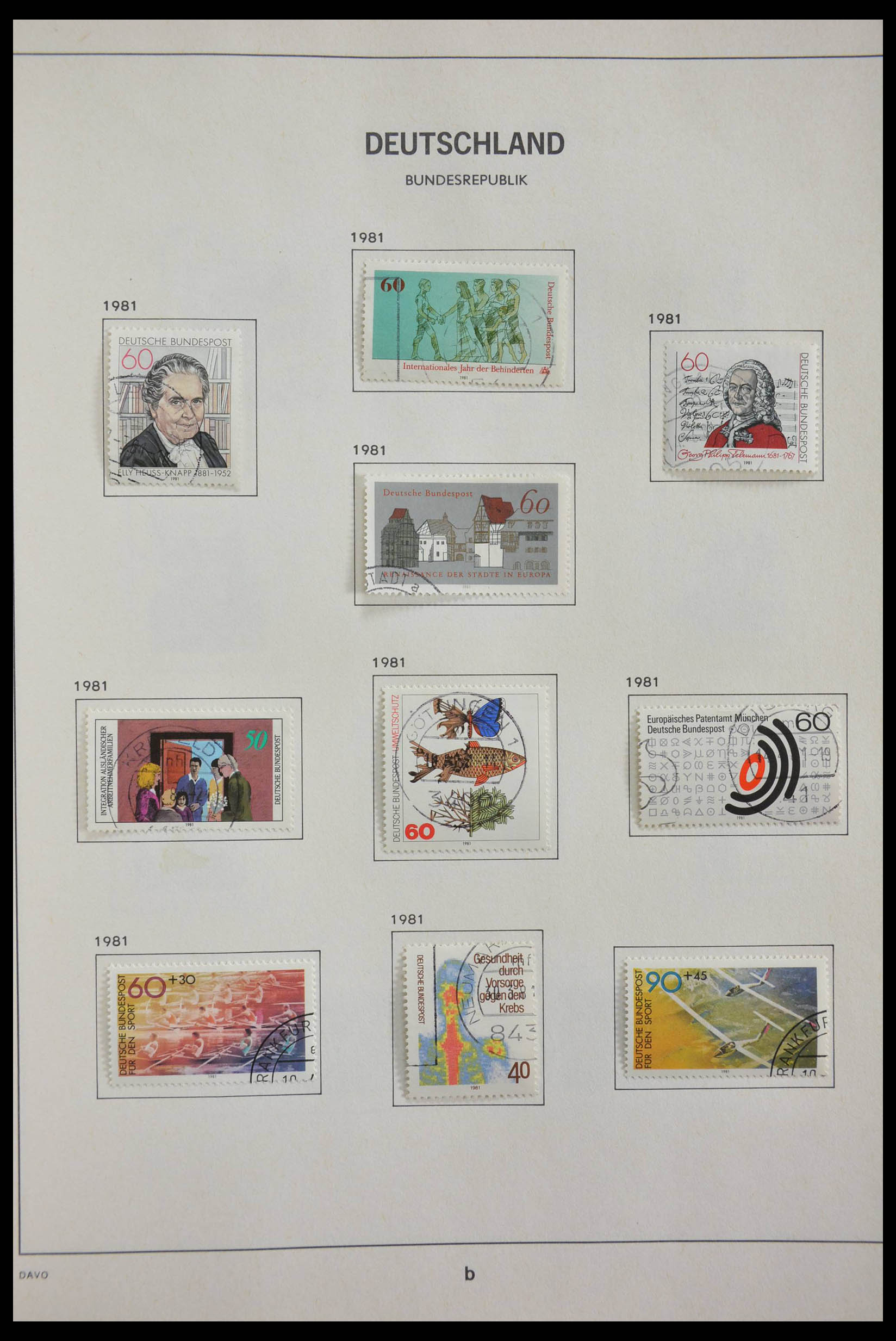 28606 097 - 28606 Bundespost 1949-1993.