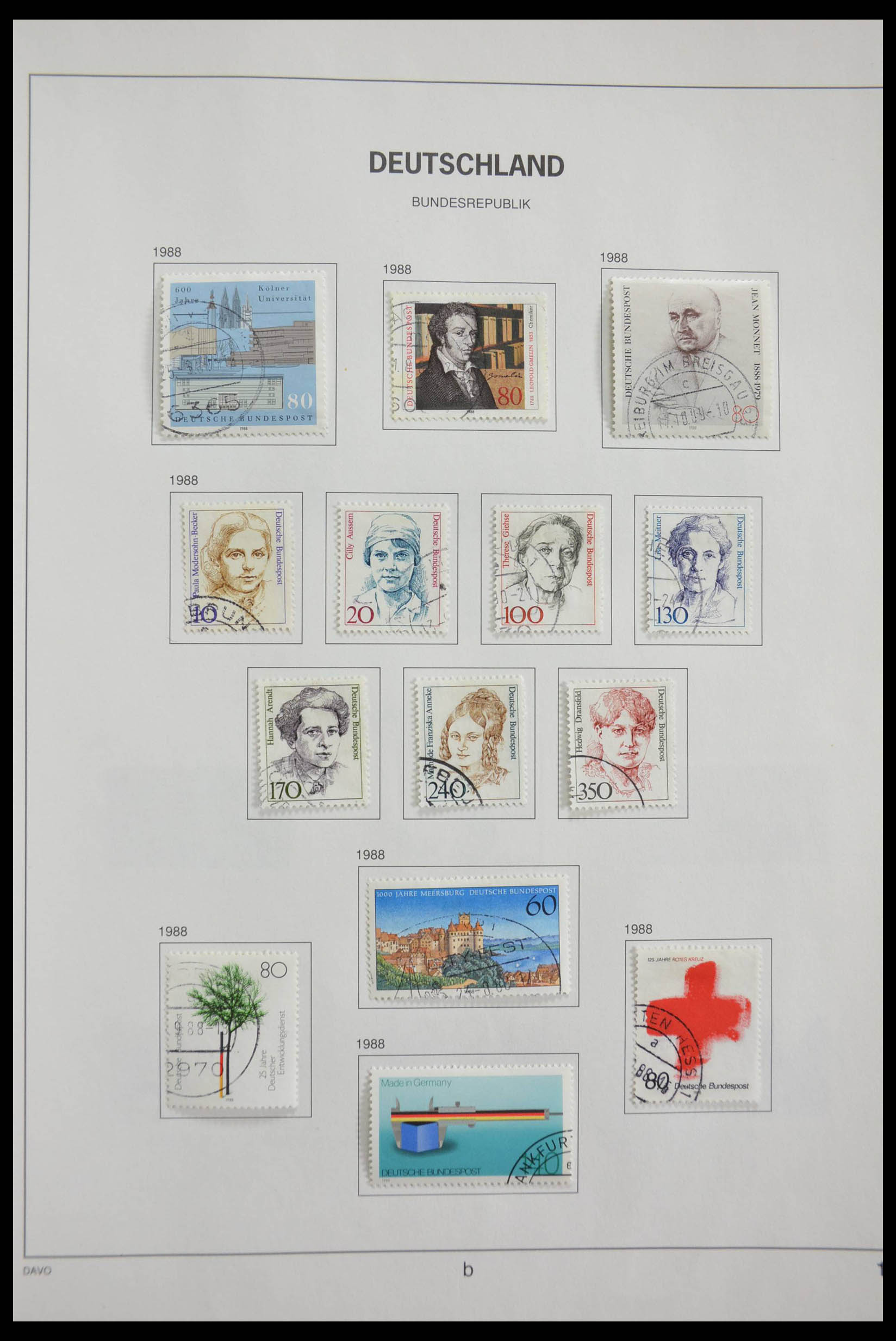 28606 122 - 28606 Bundespost 1949-1993.