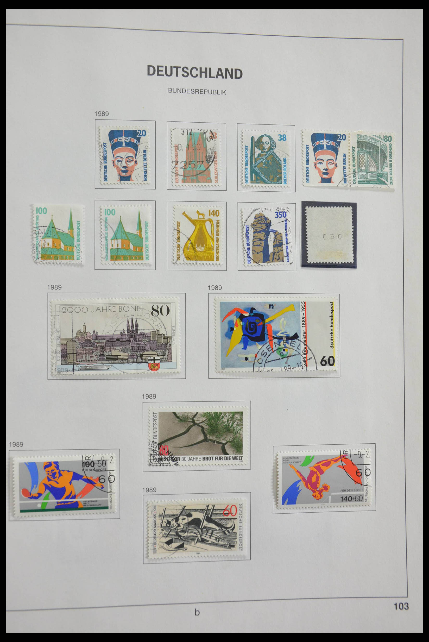 28606 124 - 28606 Bundespost 1949-1993.
