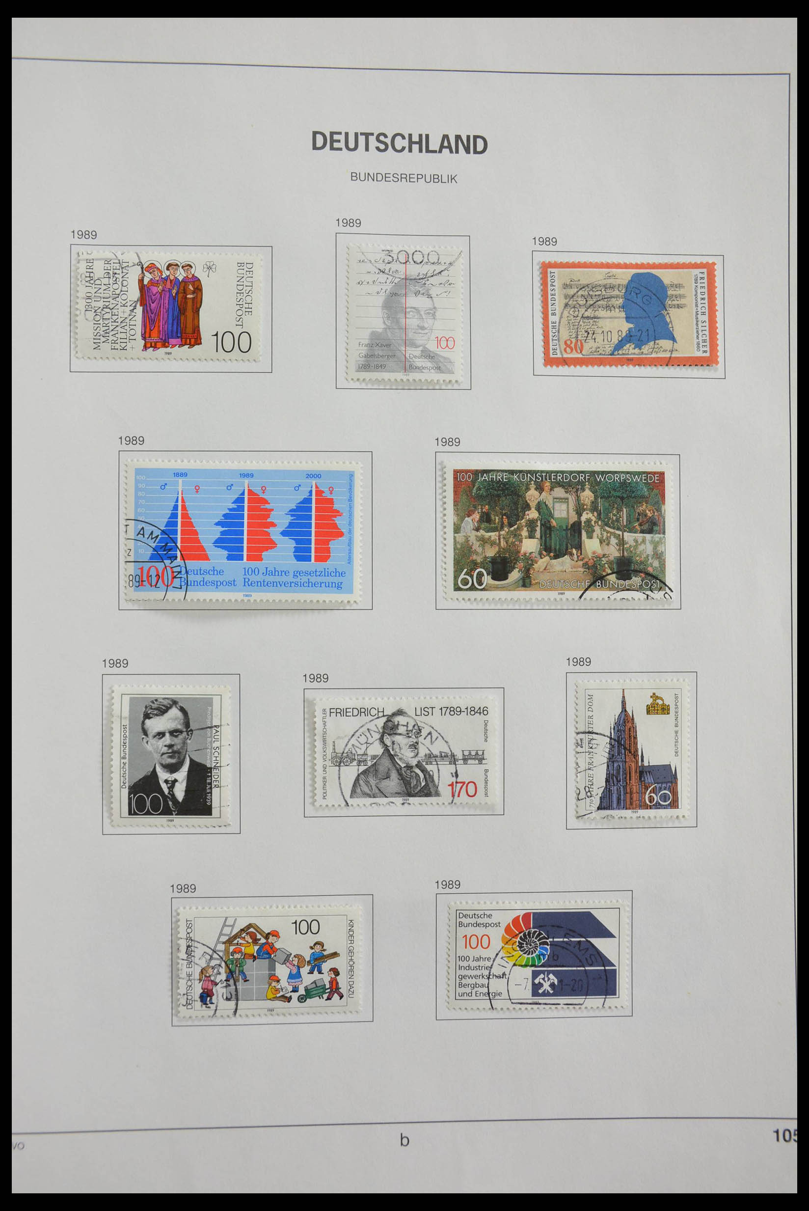 28606 126 - 28606 Bundespost 1949-1993.