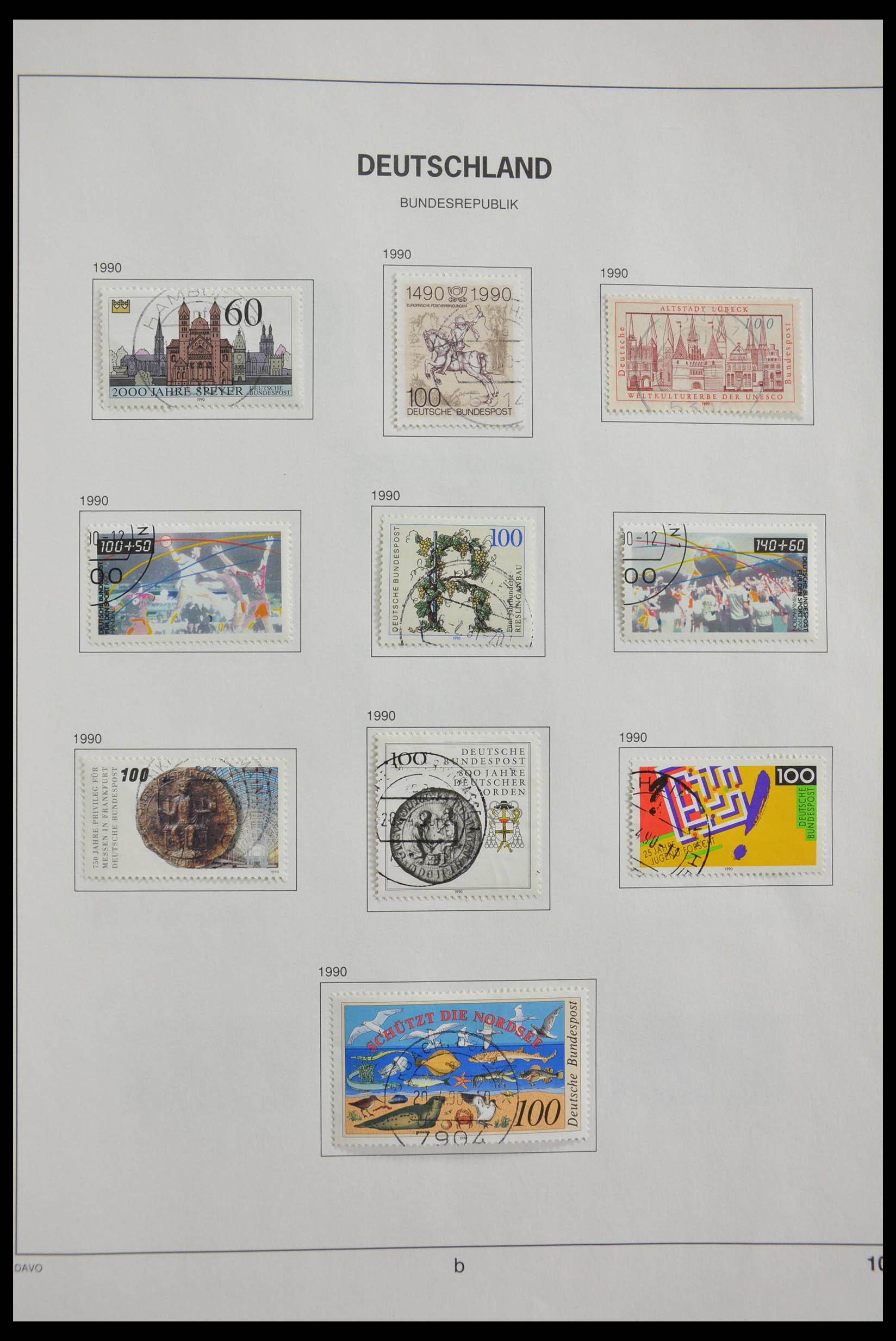 28606 128 - 28606 Bundespost 1949-1993.