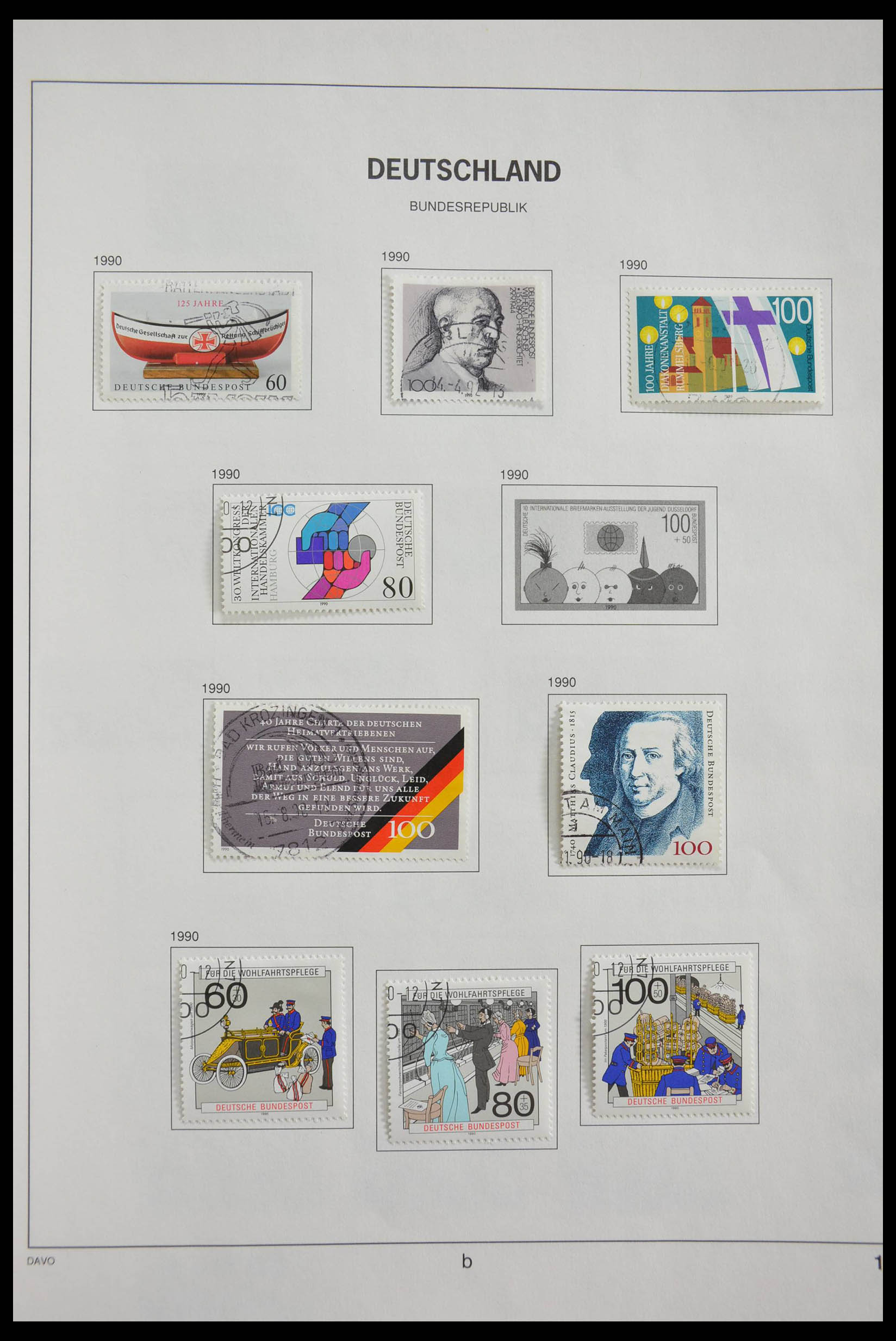 28606 130 - 28606 Bundespost 1949-1993.