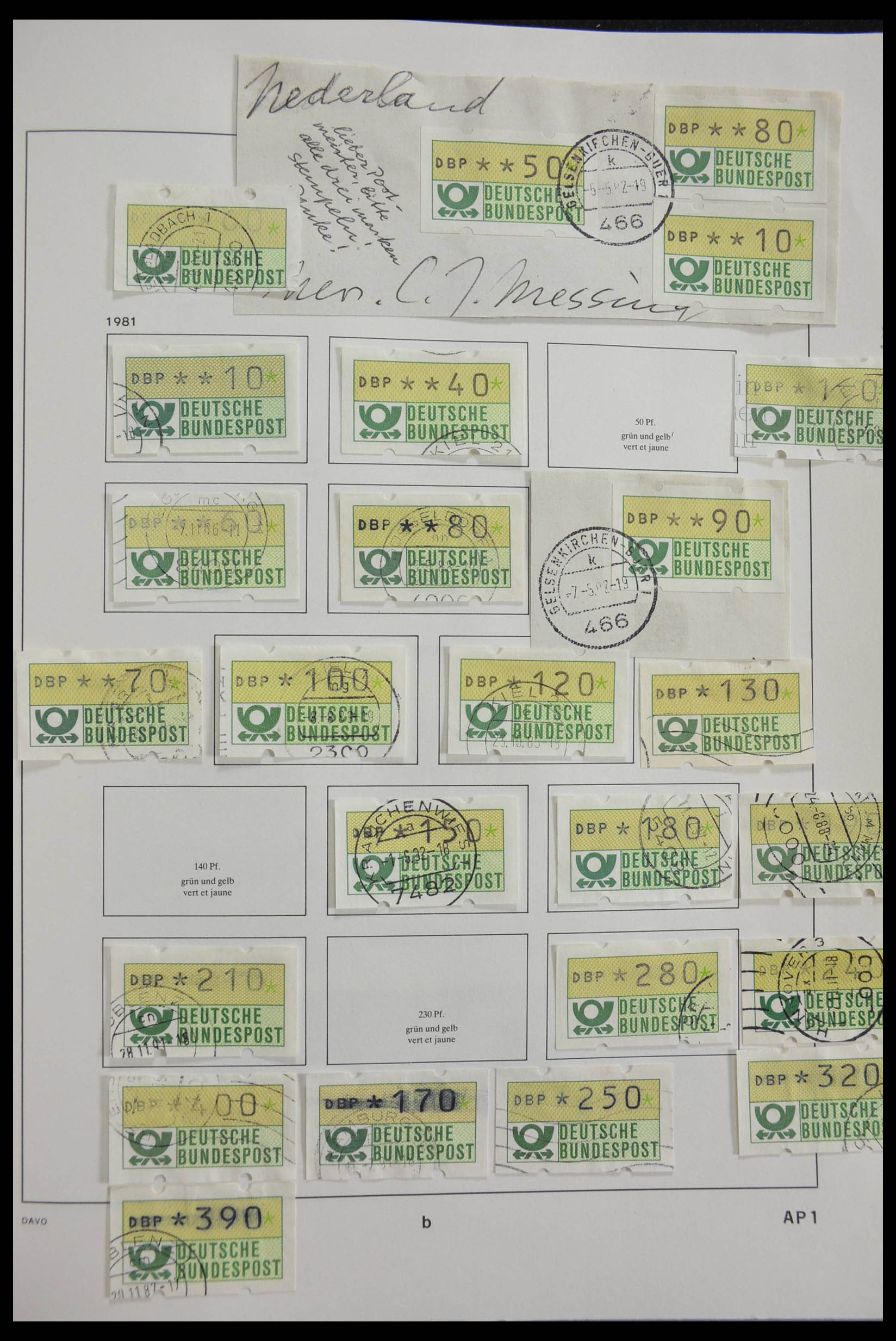 28606 131 - 28606 Bundespost 1949-1993.